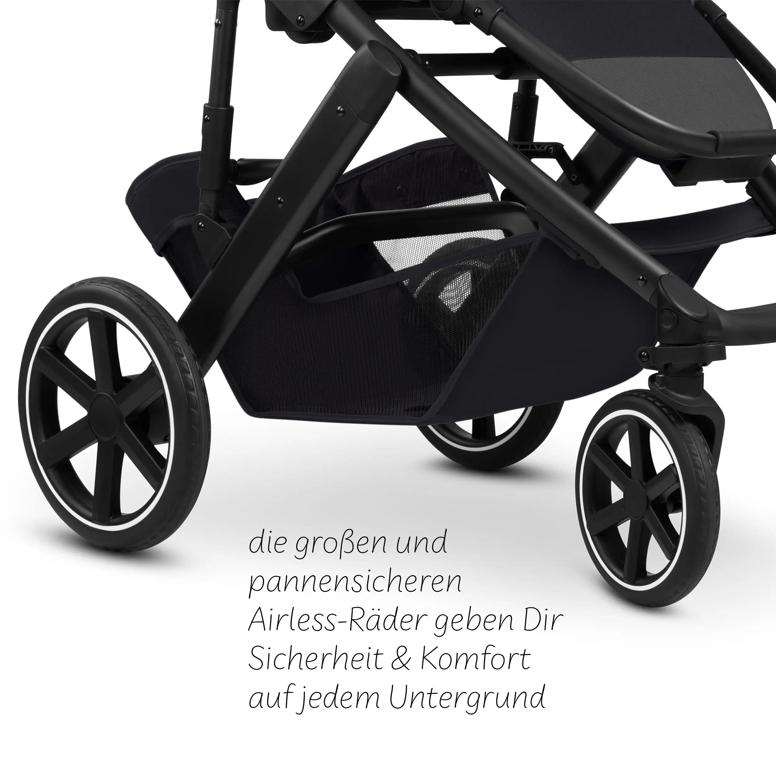 4in1 Stroller Set Salsa Core incl. infant car seat Calla with Reclining Function and the Root Isofix base - Ink