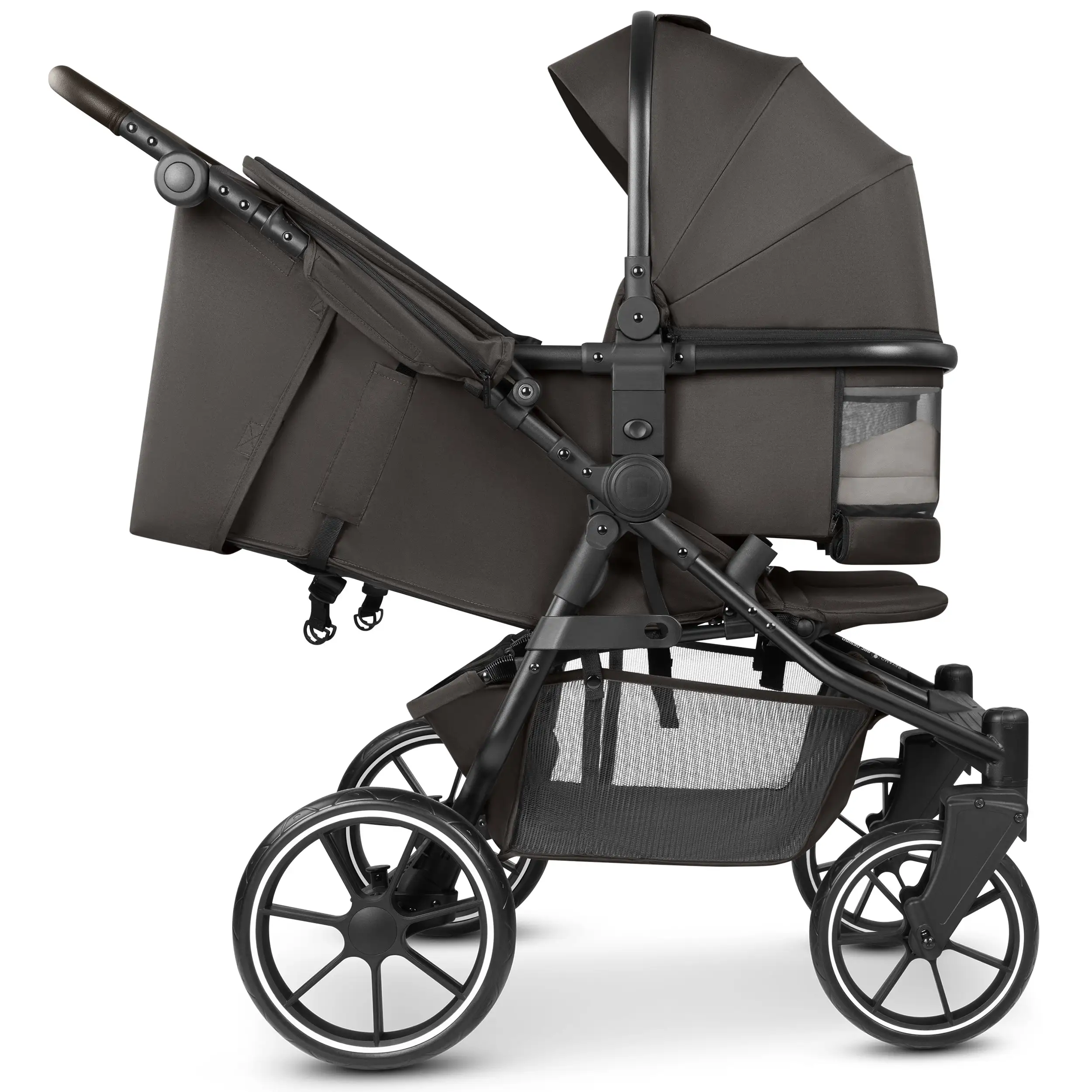 Bayamo Double Strollers - Nut
