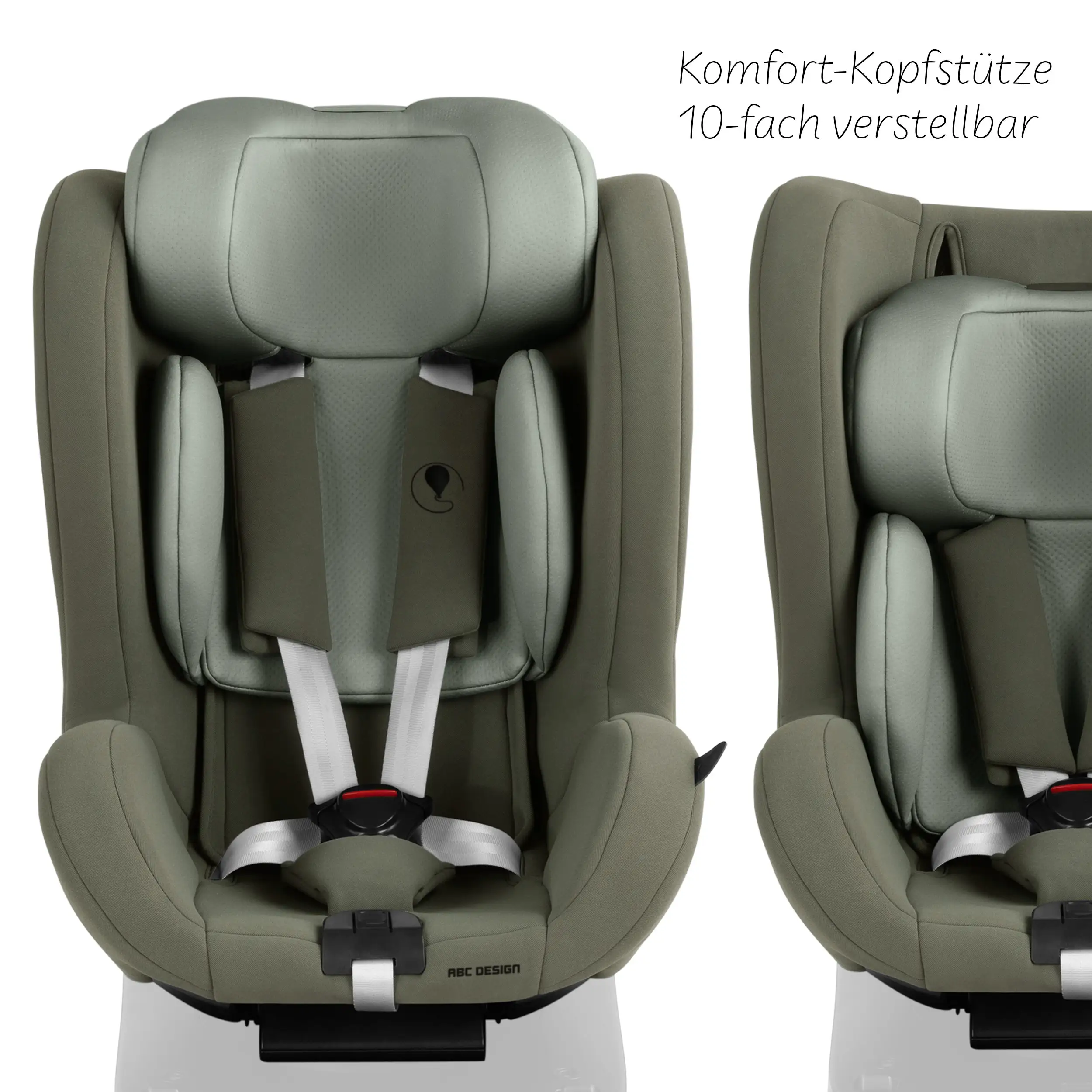 Reboard Car Seat Lily i-Size (from birth to 4 years) - Sage