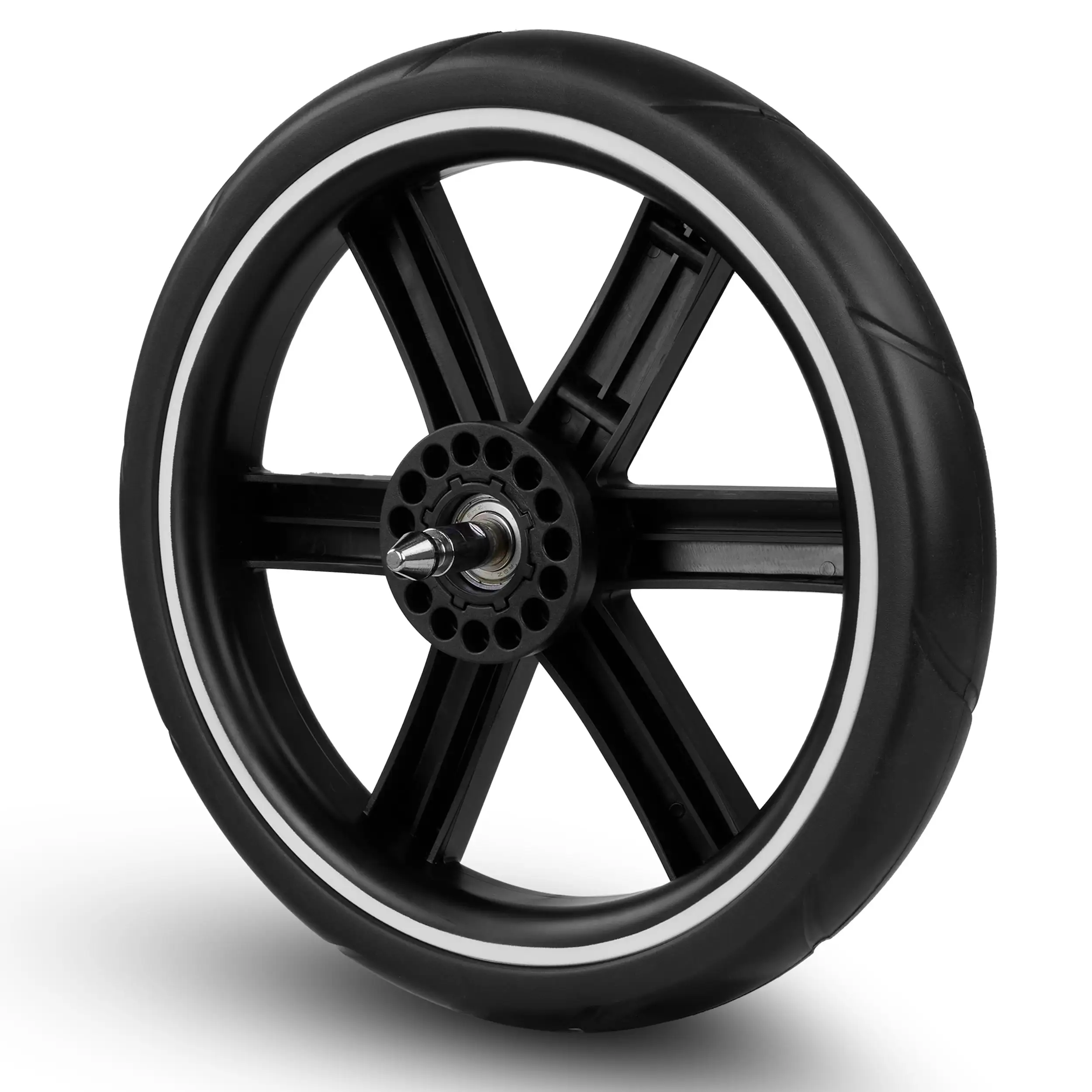 Rear wheel for Salsa 4 / Zoom / Zoom 2 - EVA Black / White Wall