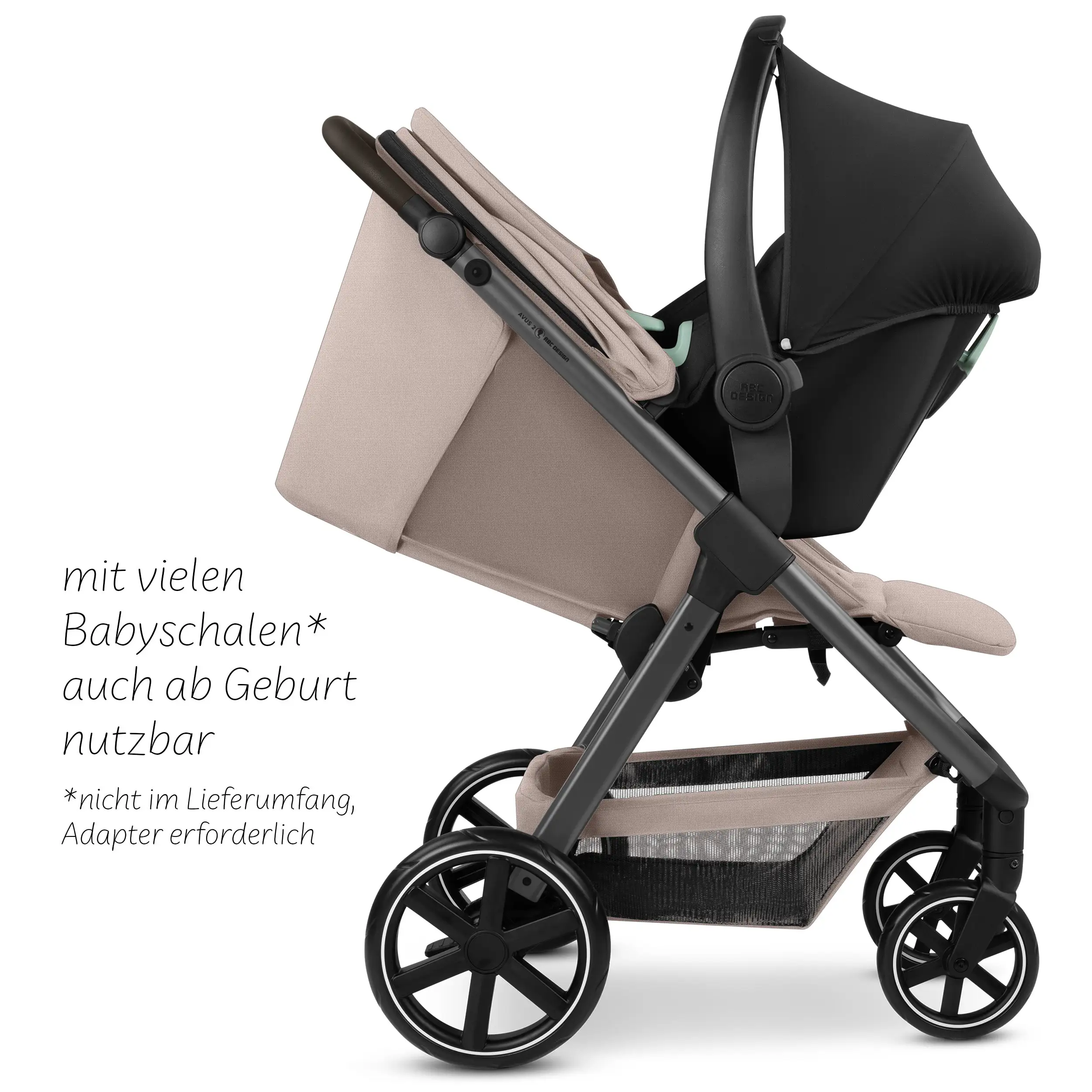 Stroller Avus 2 - Camel