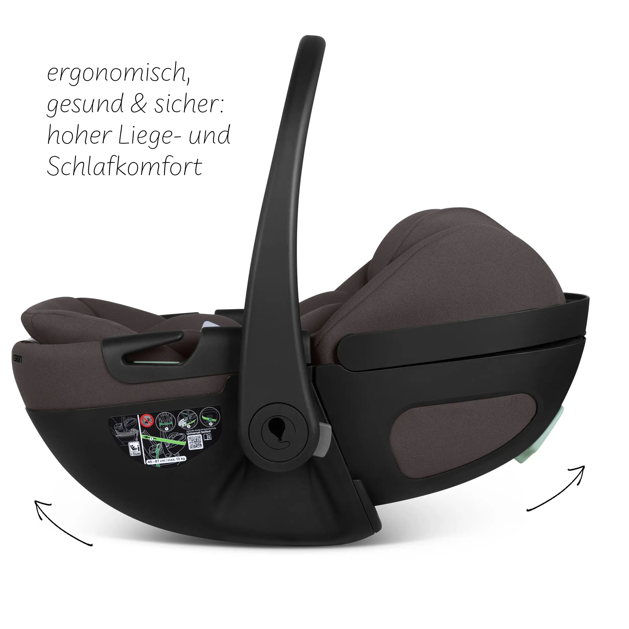 Calla i-Size Infant Car Seat with Reclining Function - Falcon