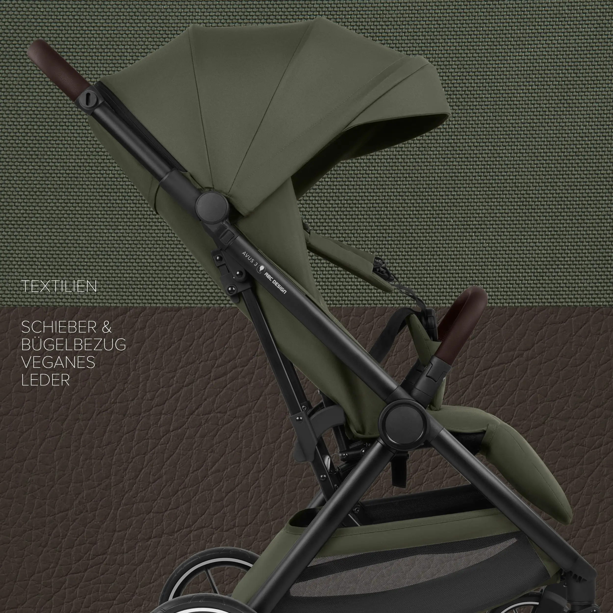 Avus 3 Stroller - Pea