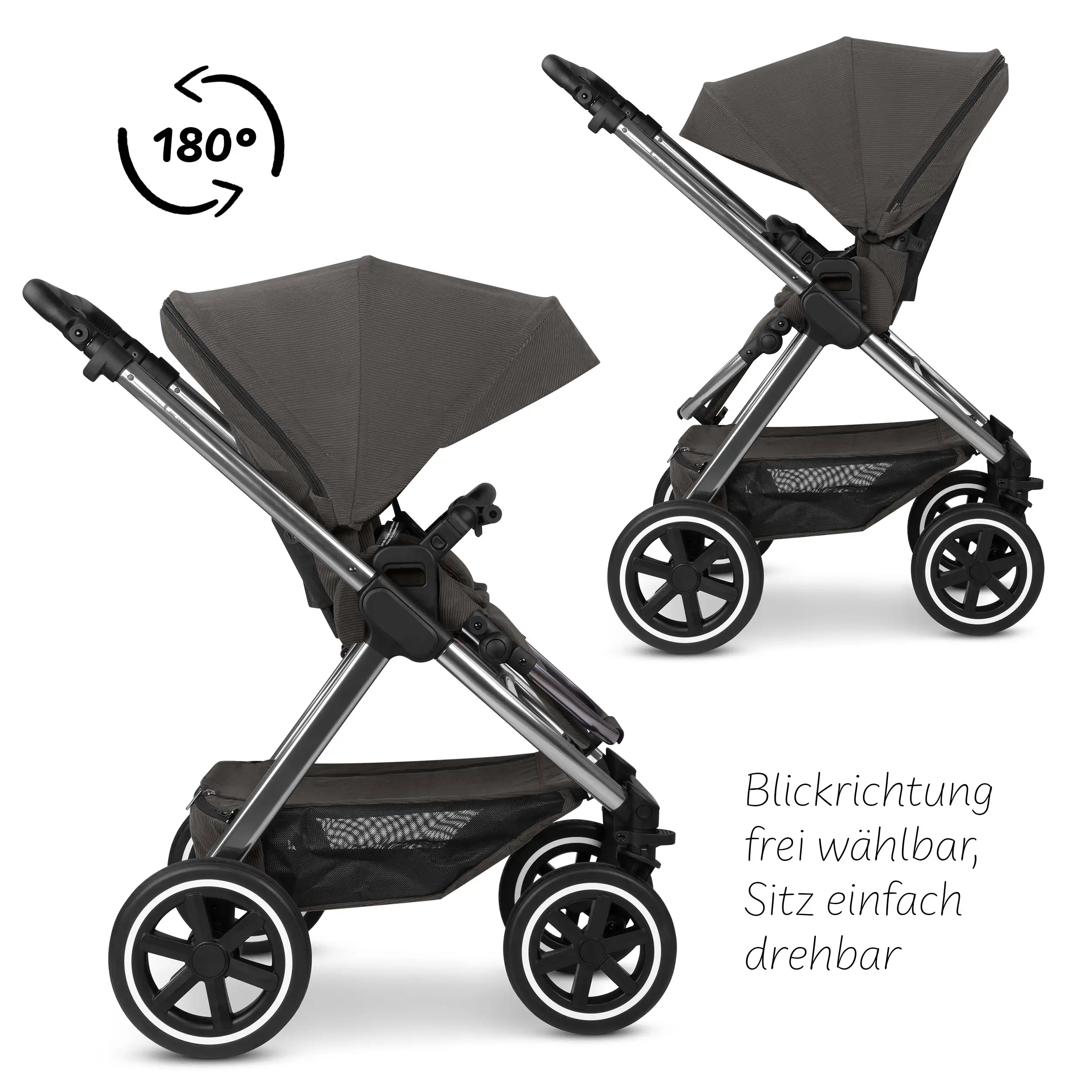 2in1 Stroller Samba 2 - Almond