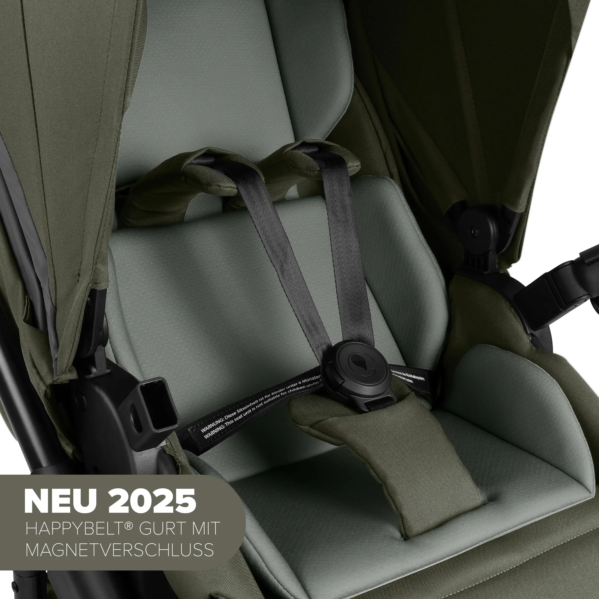 2in1 Stroller Salsa 5 Run - Avocado