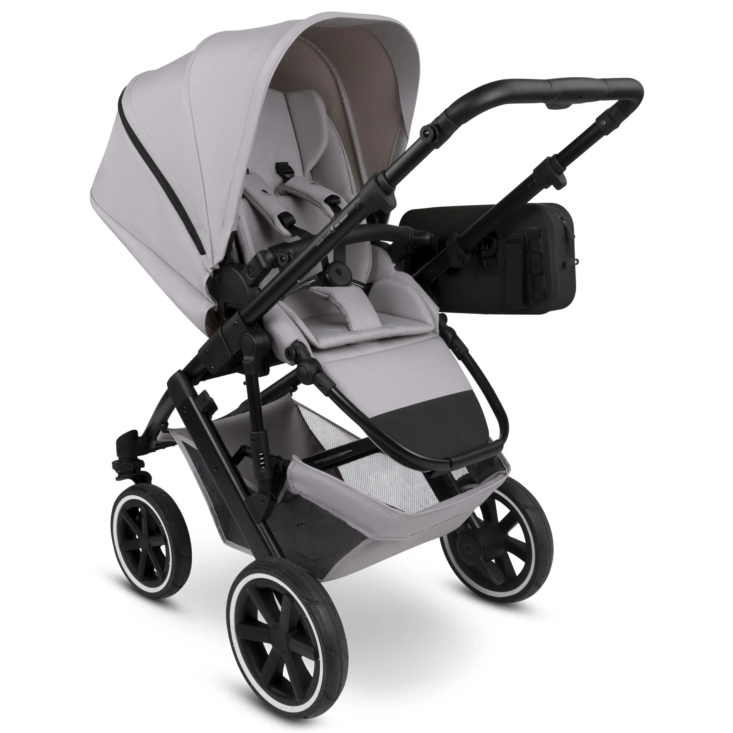 Geneva 4.5L saddle bag for strollers, bikes & everyday use - Ink