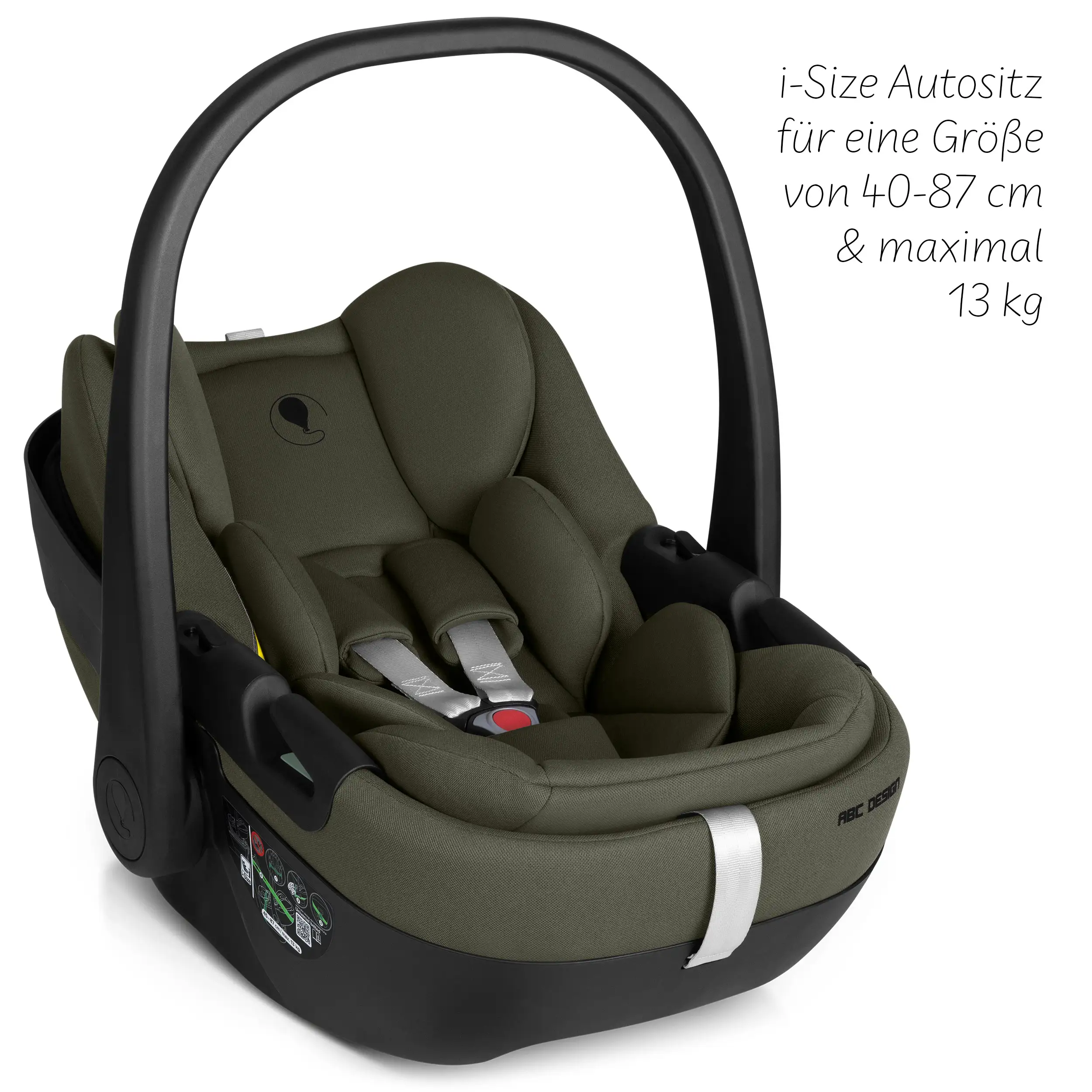 Calla i-Size lie-flat infant car seat incl. rotating ISOFIX Base Root