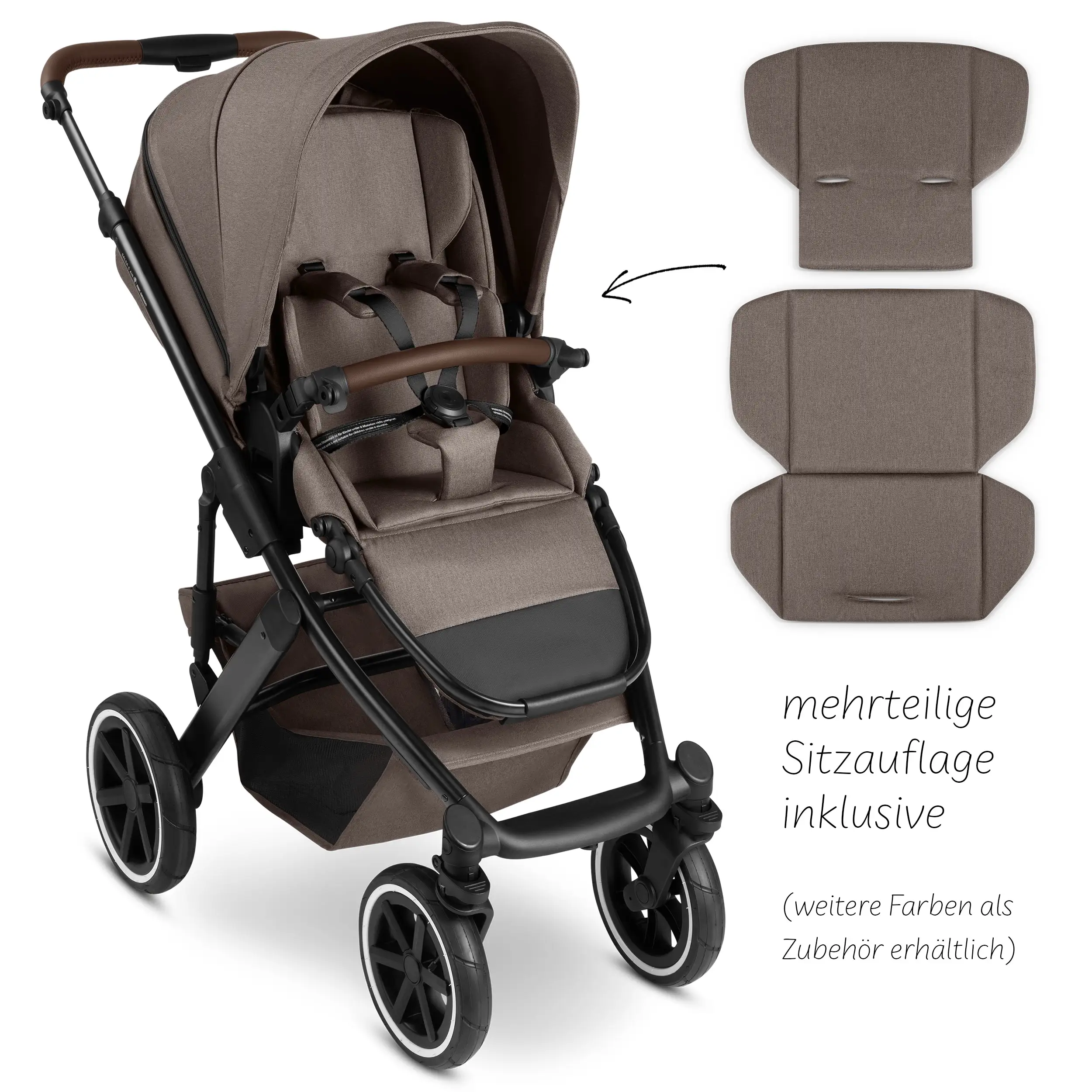 3in1 Stroller Set Salsa 5 Air incl. infant car seat Maxi Cosi Pebble 360 Pro 2 - Nature
