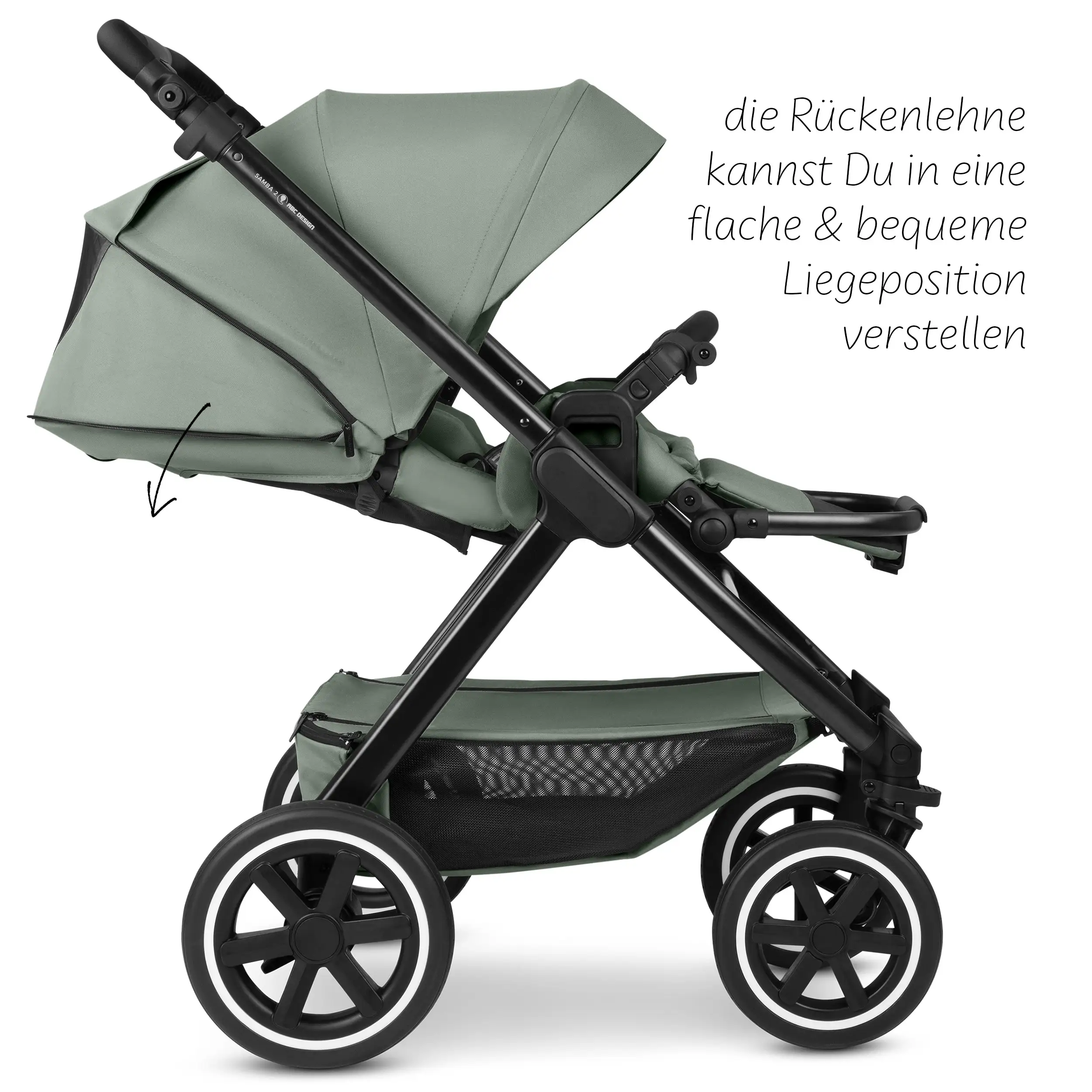 2in1 Stroller Samba 2 - Pine