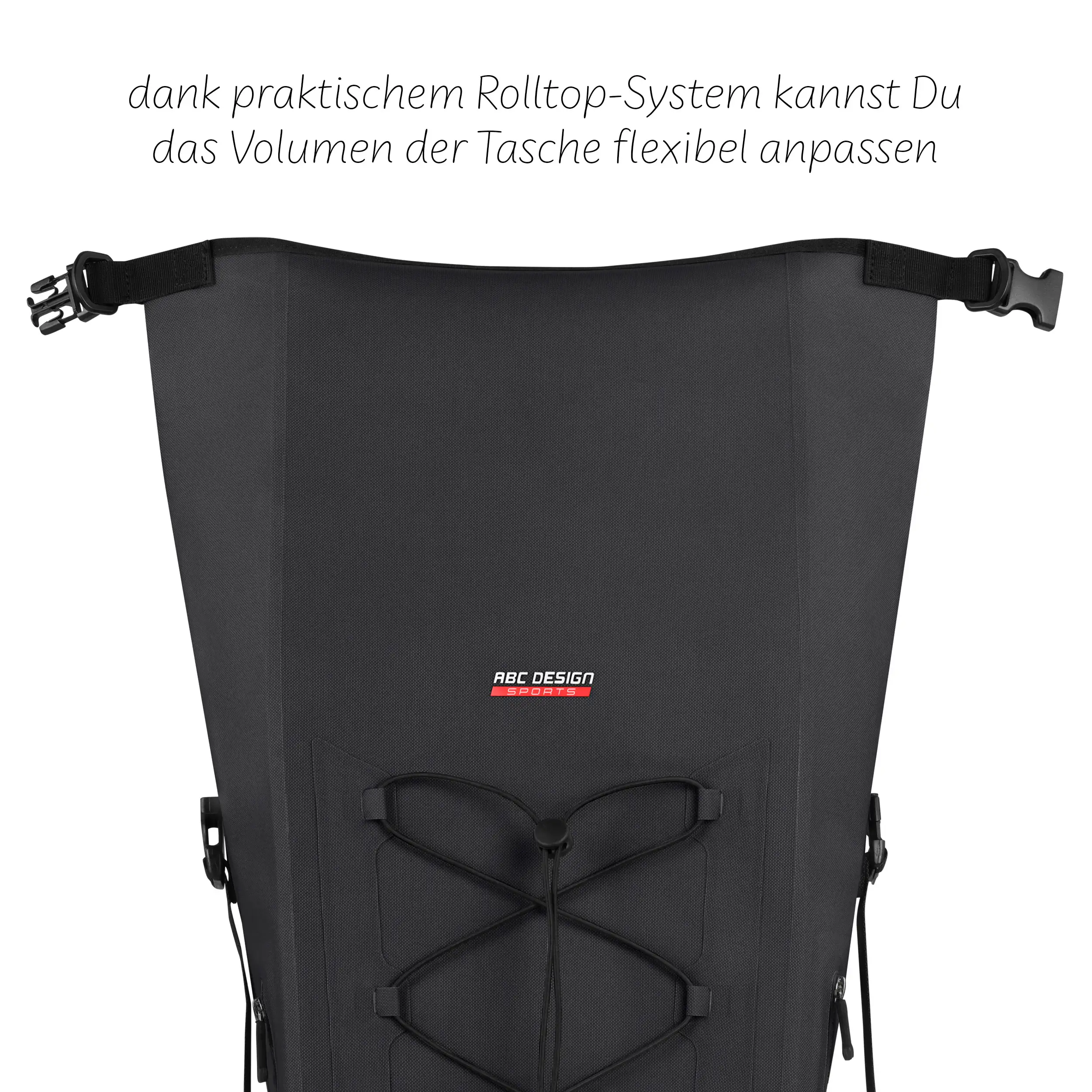 Sion 20L saddle bag for strollers, bike trailers & everyday use - Ink