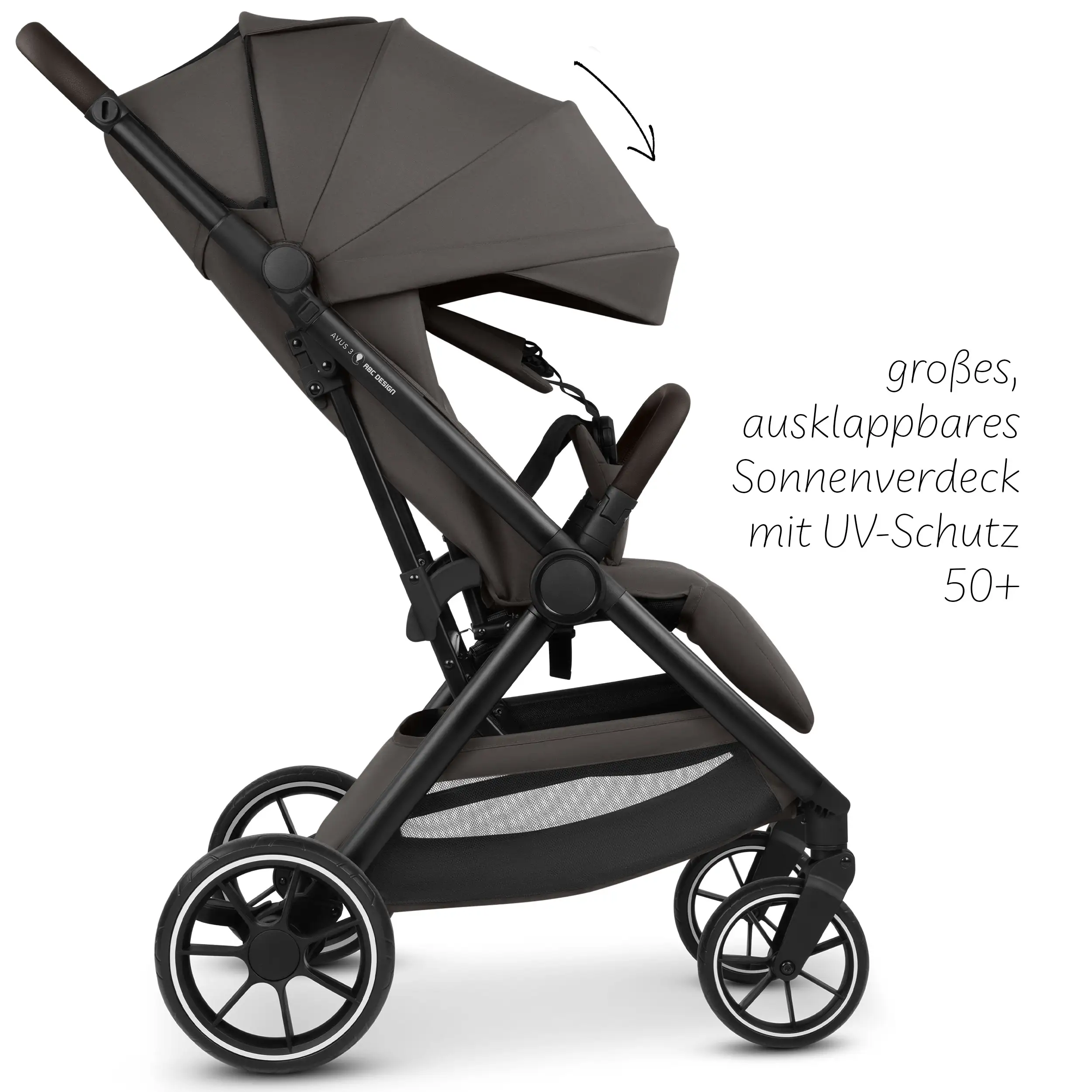 Avus 3 Stroller - Nut