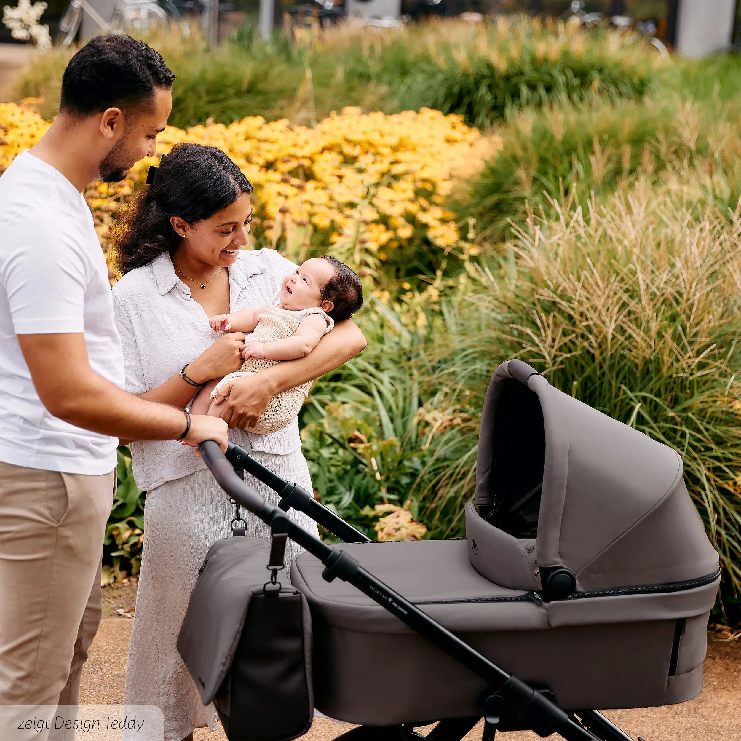 3in1 Stroller set Salsa 5 Air - Marron