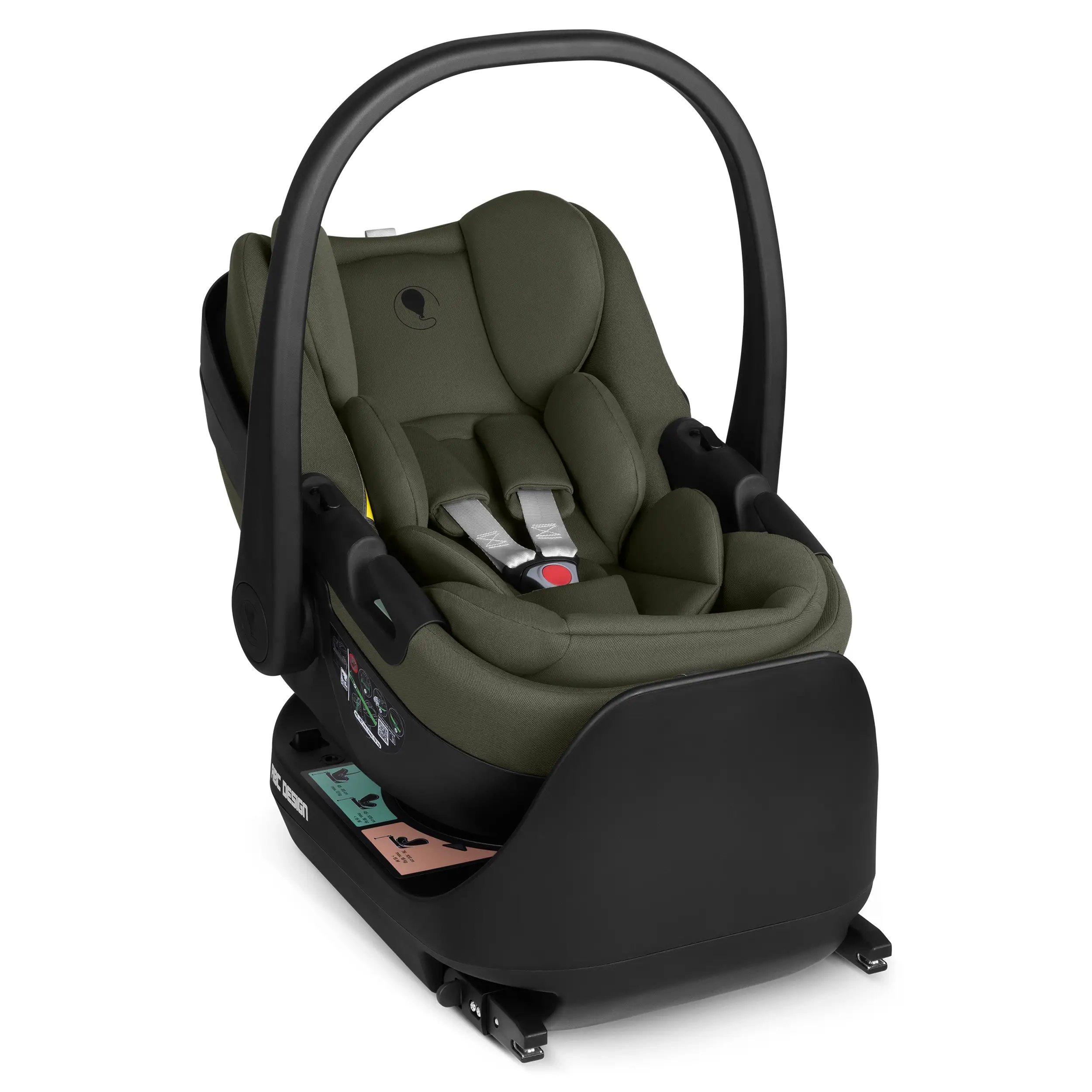 Calla i-Size Infant Car Seat with Reclining Function - Olive