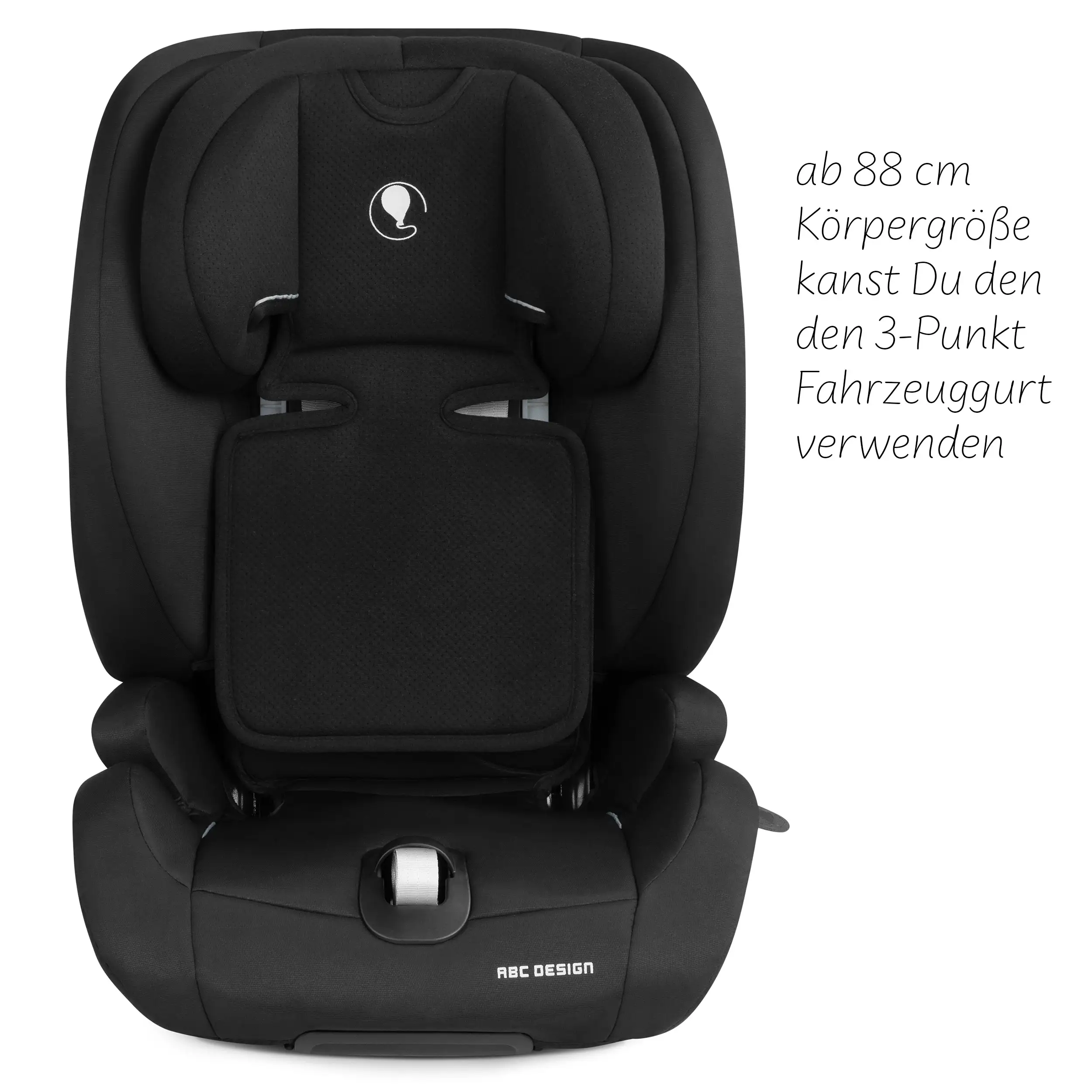 Car Seat Aspen 2 Fix i-Size (from 15 months to 12 years) - Black