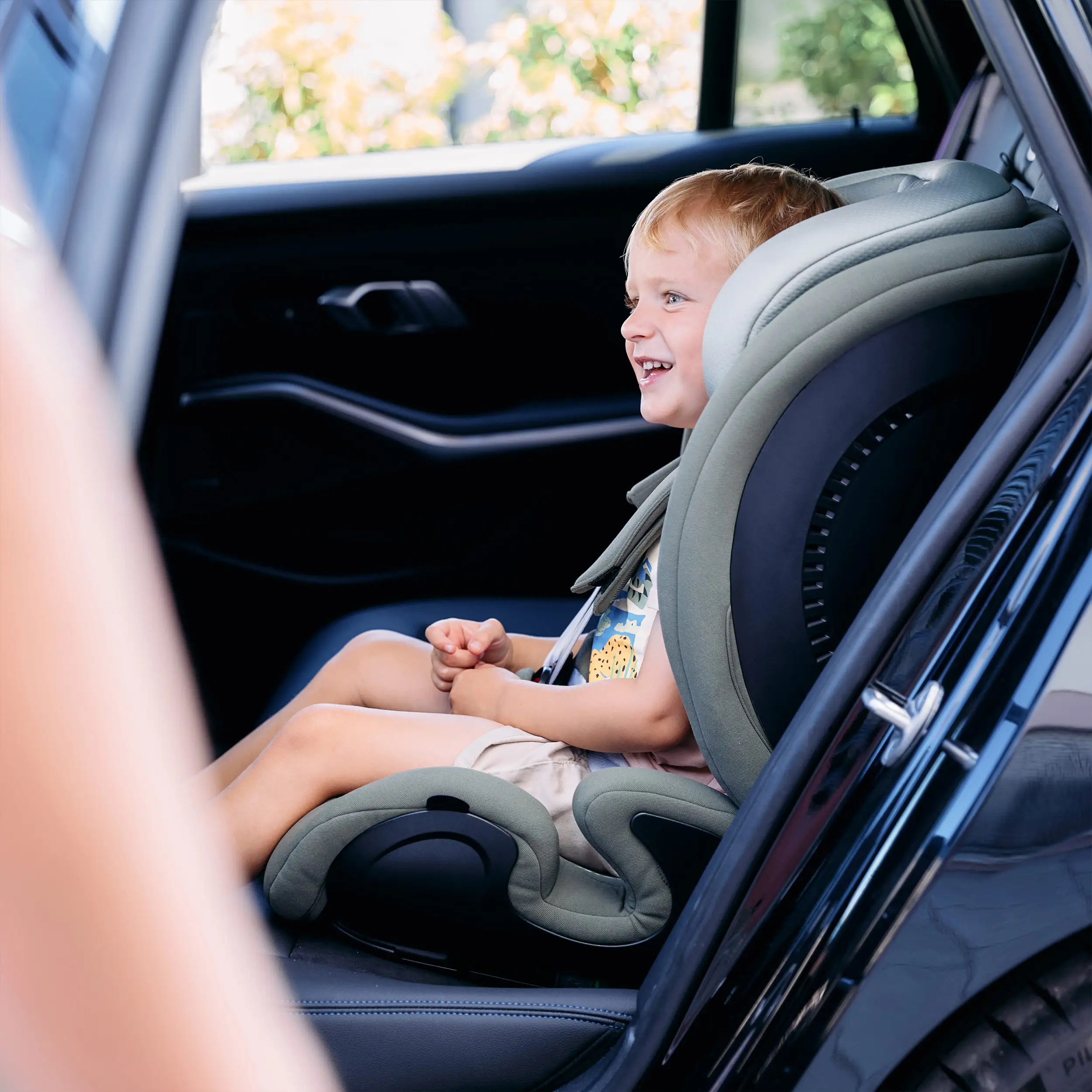 Car Seat Aspen 2 Fix i-Size (from 15 months to 12 years) - Sage