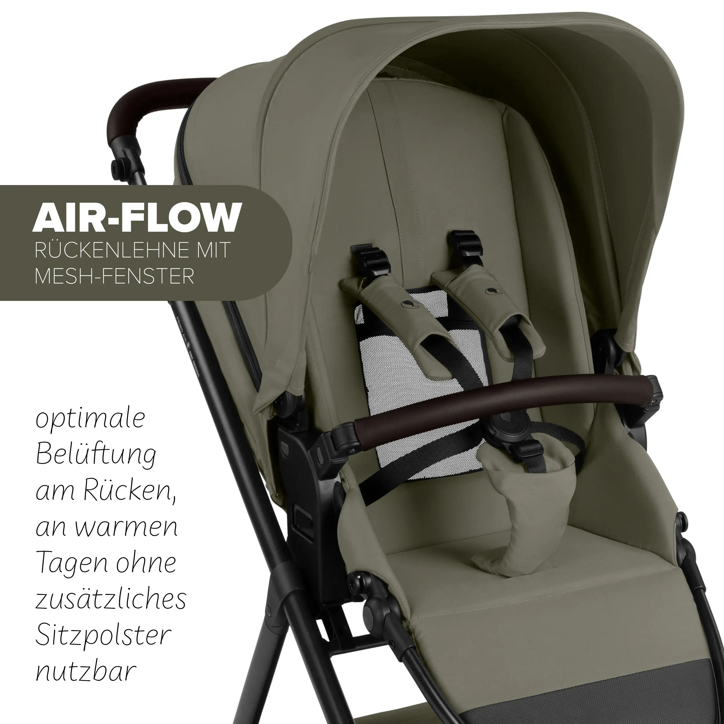 Stroller Primo Air - Wheat