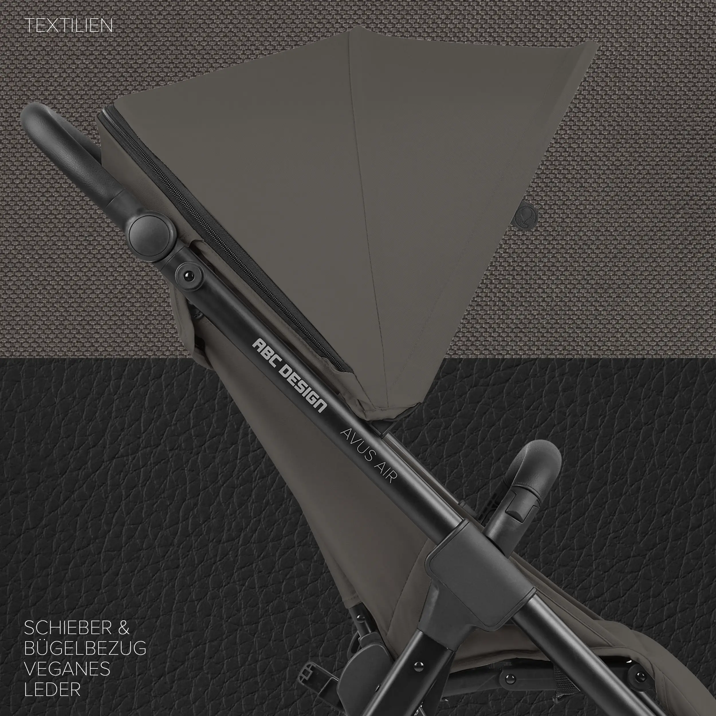 Stroller Avus Air | With Air Tires - Cloud