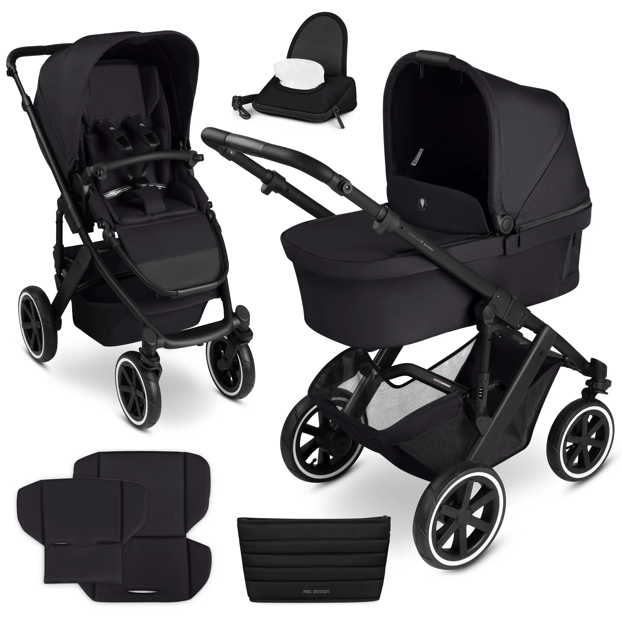 2in1 Stroller Salsa 5 Air - Coal