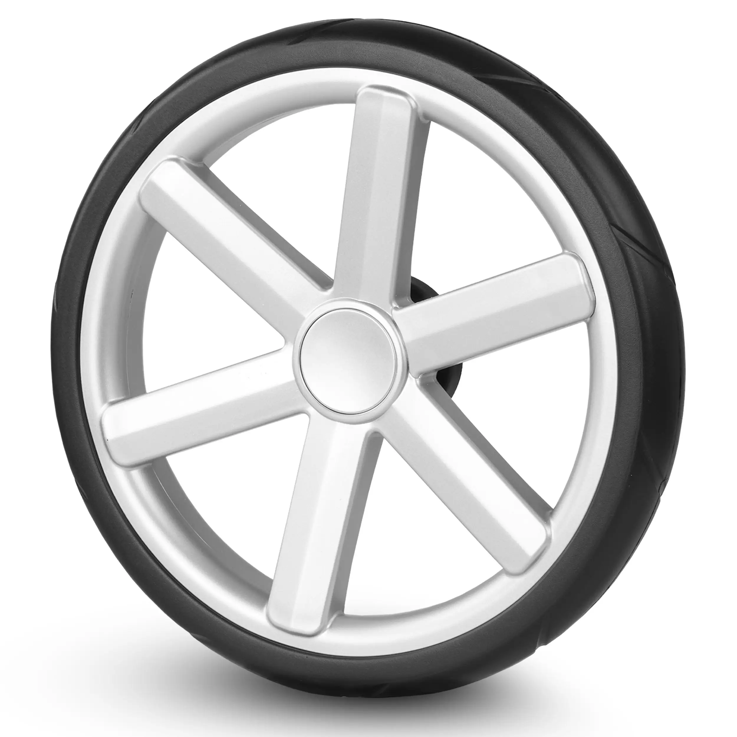Rear wheels set (2 pieces) for Salsa 4 - EVA Silver / Black