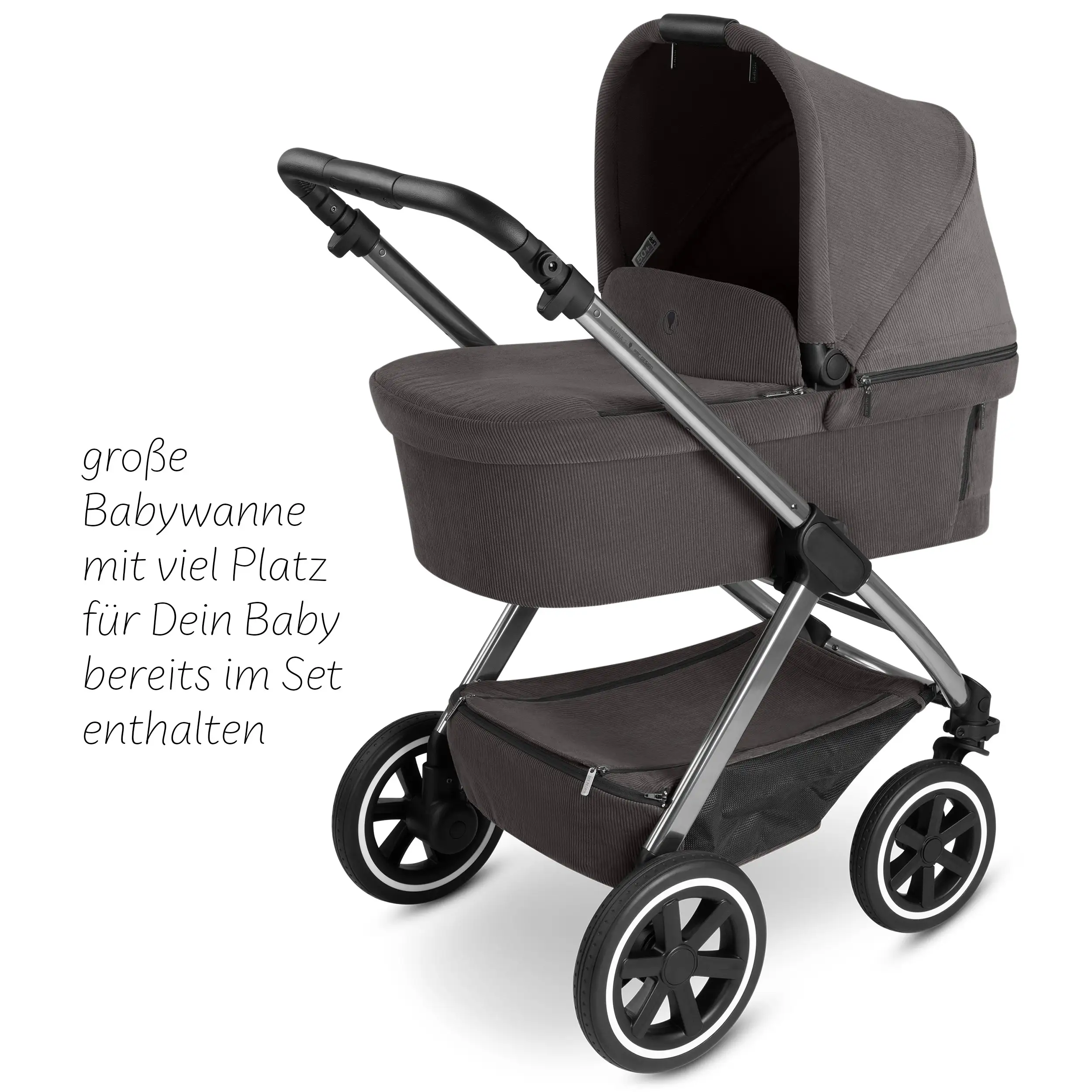 3in1 Stroller Set Samba 2 - Almond
