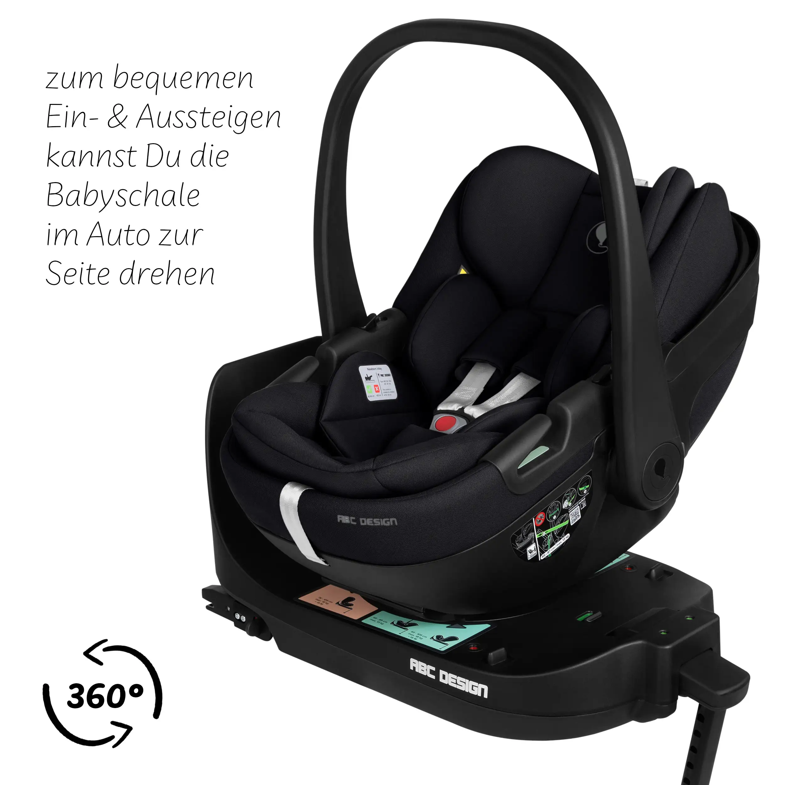 4in1-Kinderwagen-Set Samba 2 inkl. Babyschale Calla mit Liegefunktion - Nature