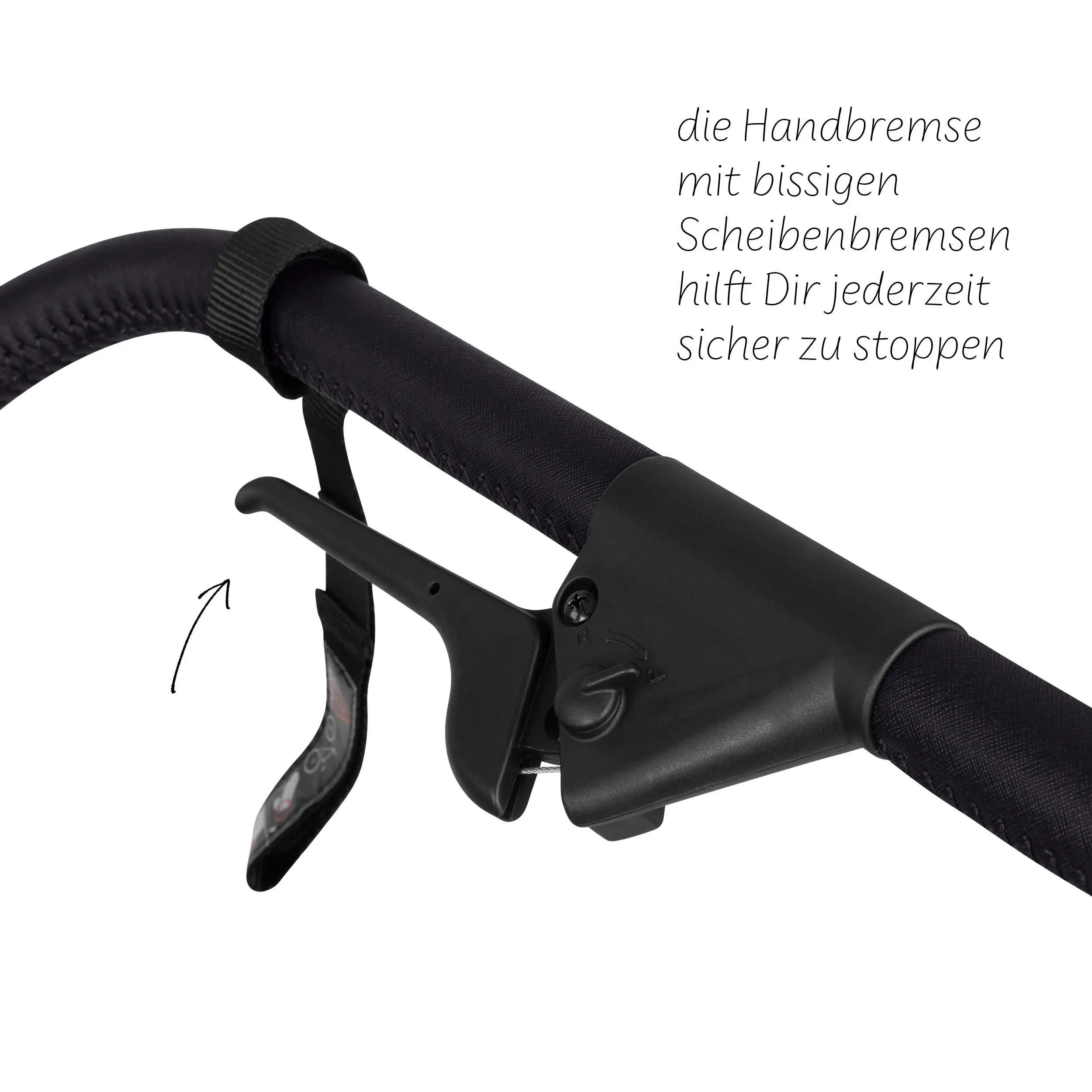 Tour 2 bicycle trailer with 2 comfortable seats & air wheels - Falcon