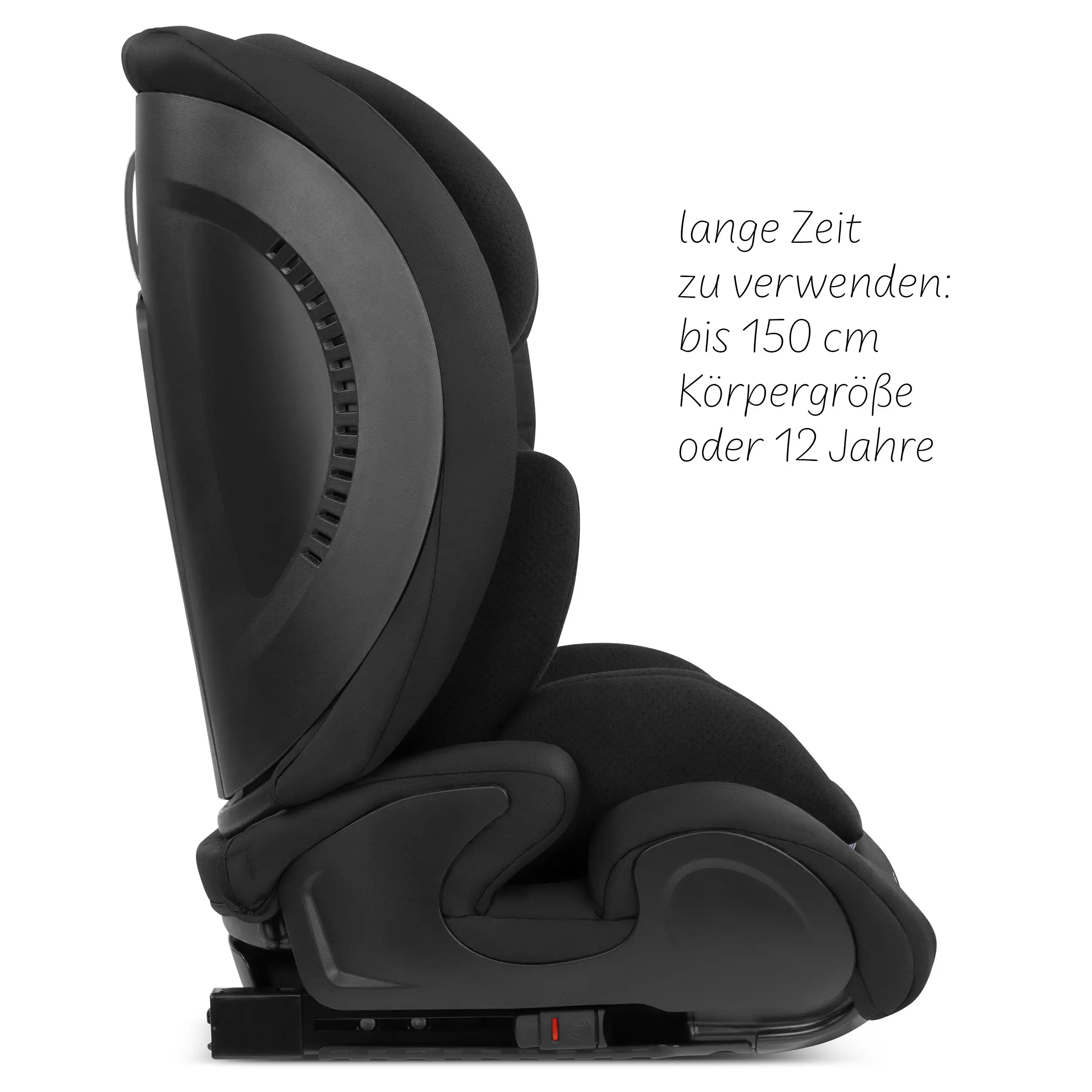 Car Seat Aspen 2 Fix i-Size (from 15 months to 12 years) - Black