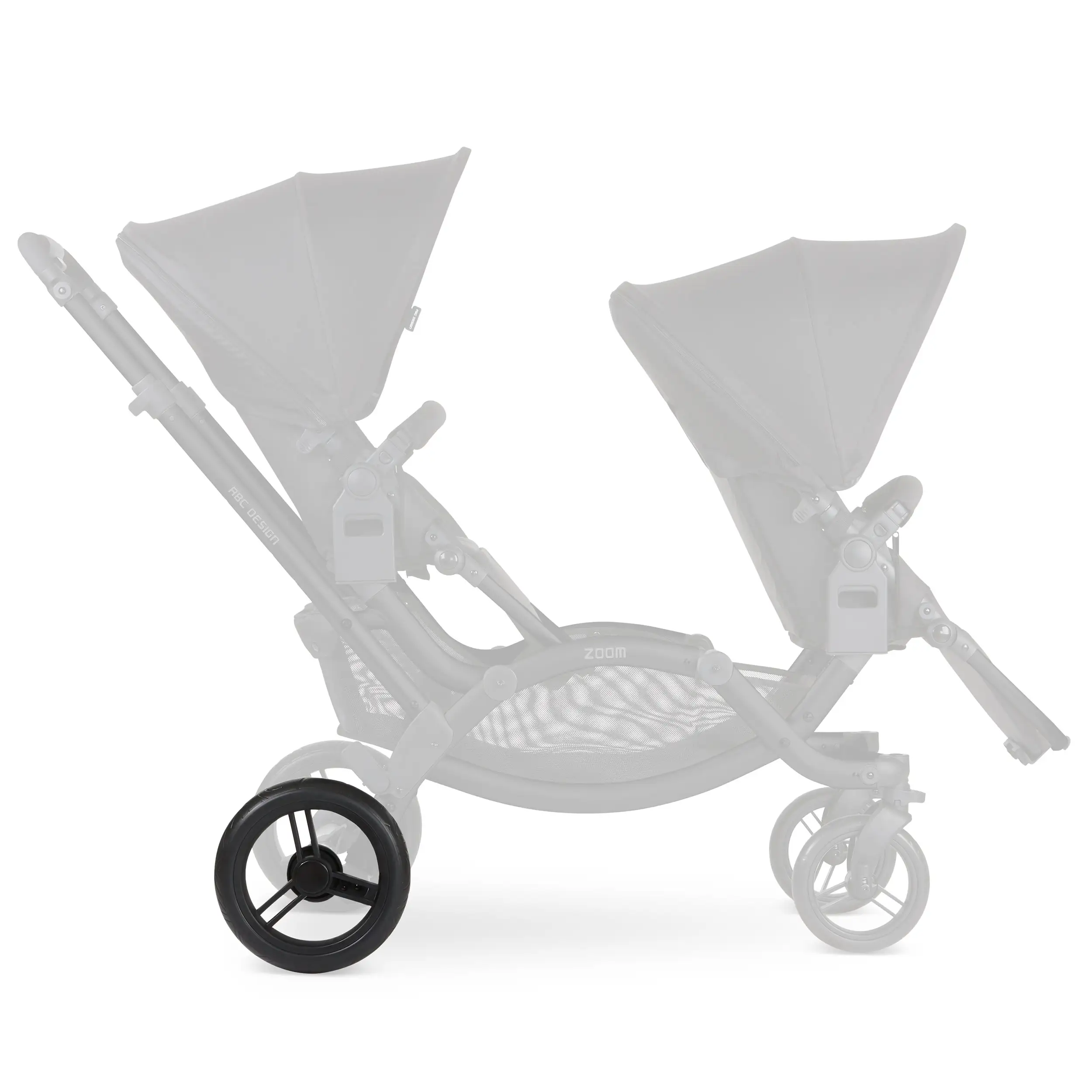 Rear wheel for Zoom - EVA Black