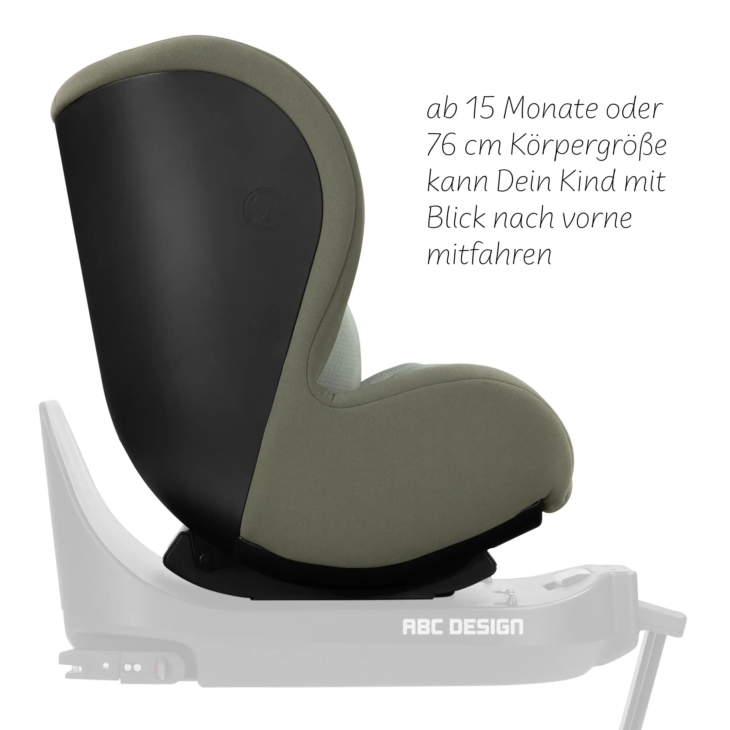 Reboard Car Seat Lily i-Size (from birth to 4 years) - Sage