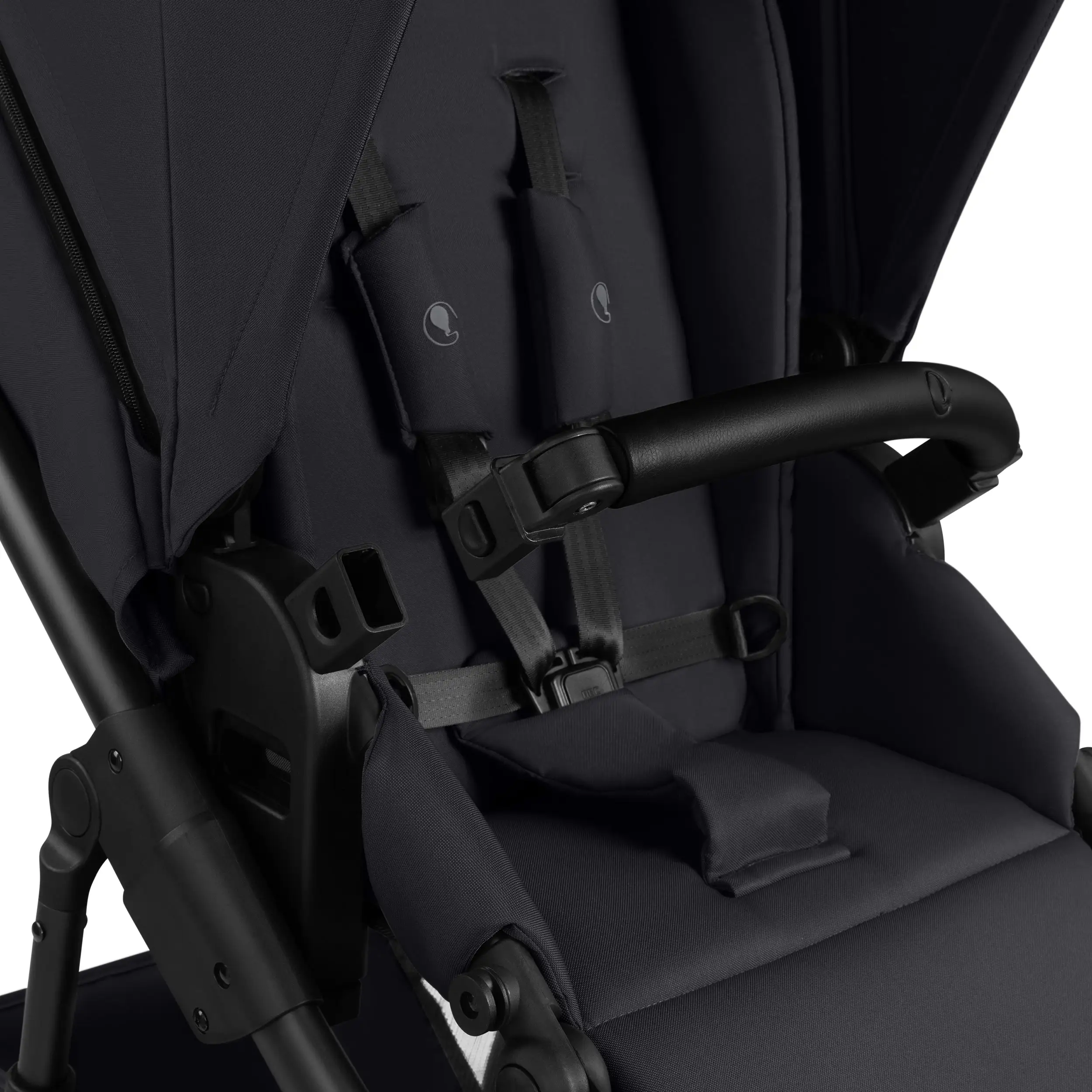 4in1 Stroller Set Salsa Core incl. infant car seat Calla with Reclining Function and the Root Isofix base - Ink