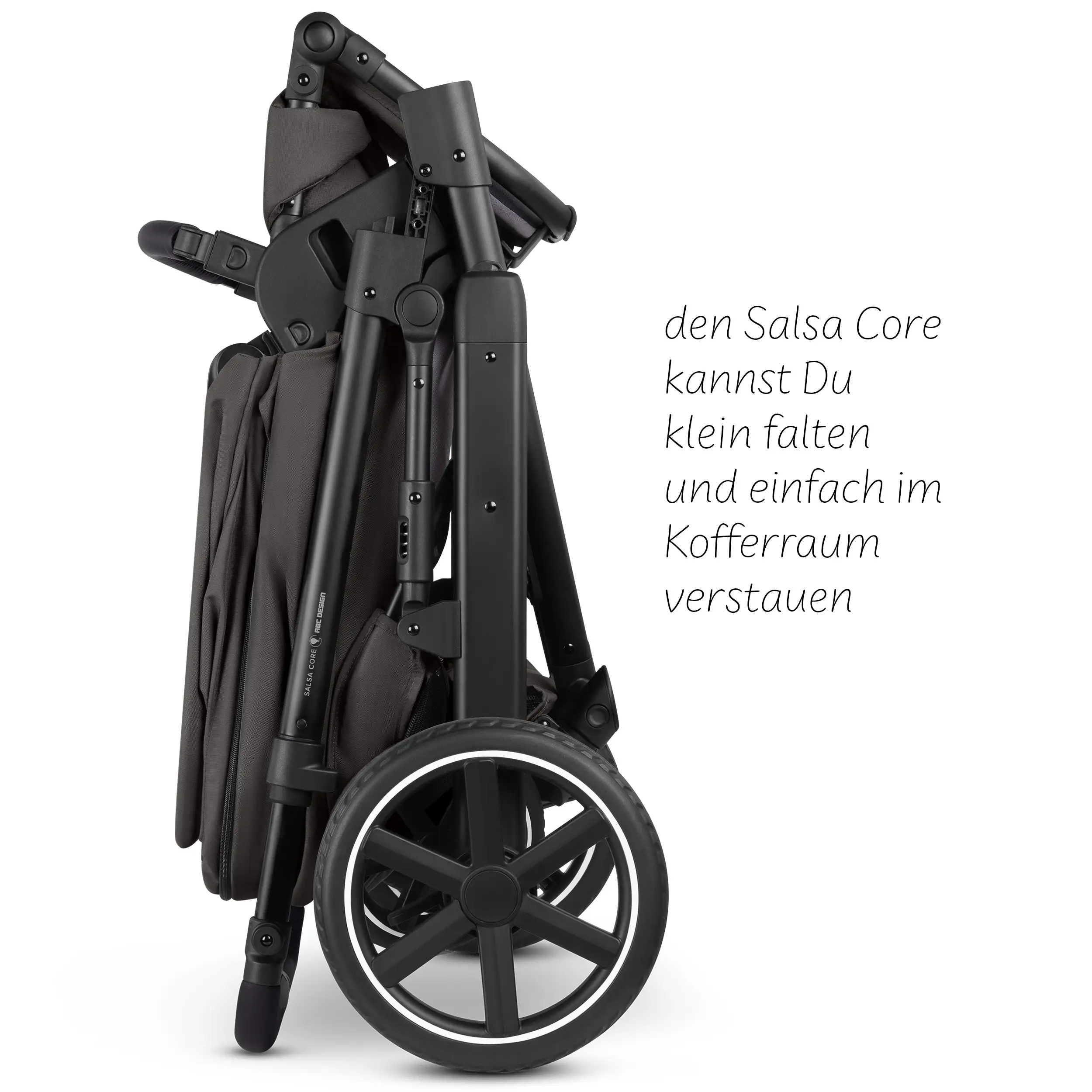 3in1 Stroller Set Salsa Core incl. infant car seat Calla with Reclining Function - Falcon