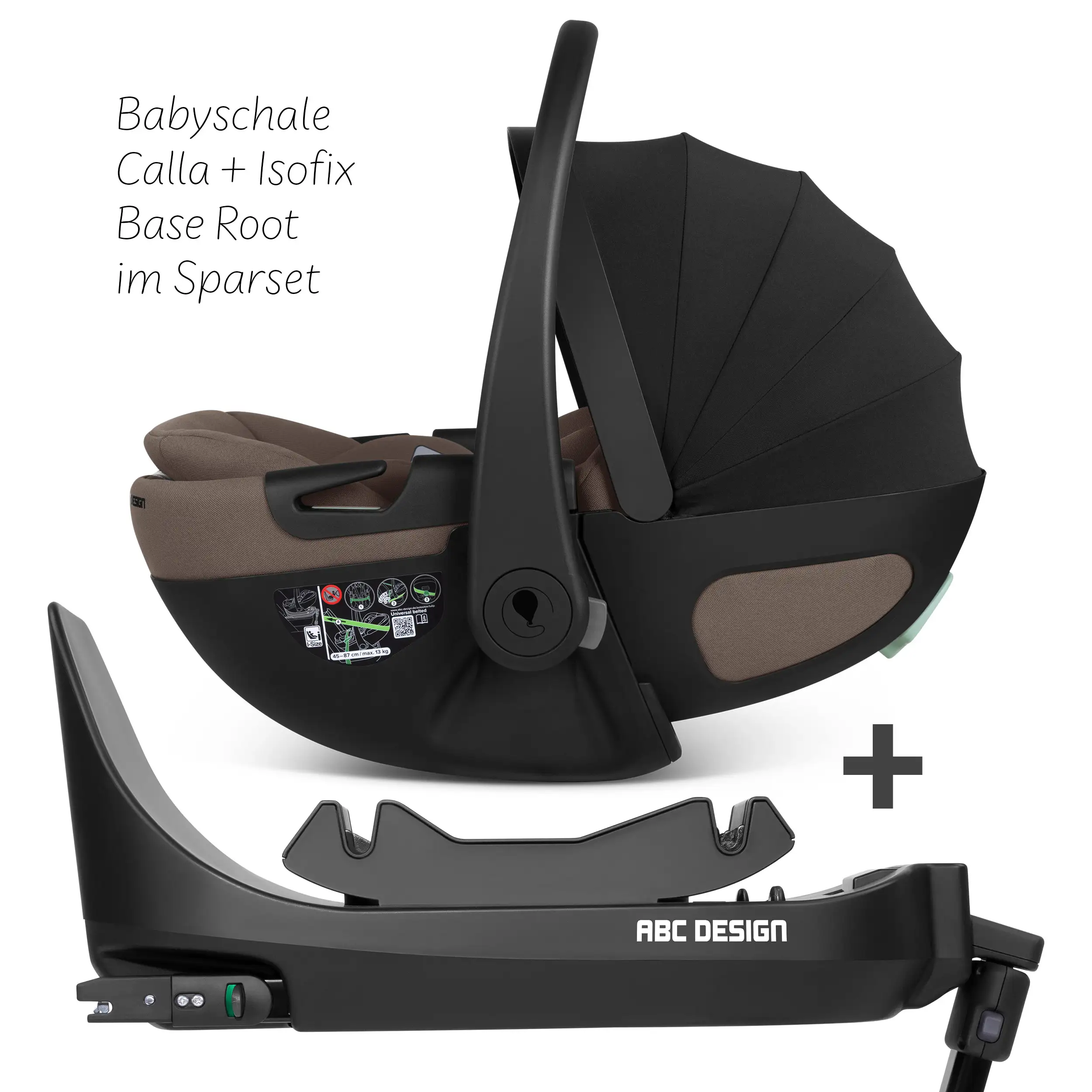 Calla i-Size lie-flat infant car seat incl. rotating ISOFIX Base Root