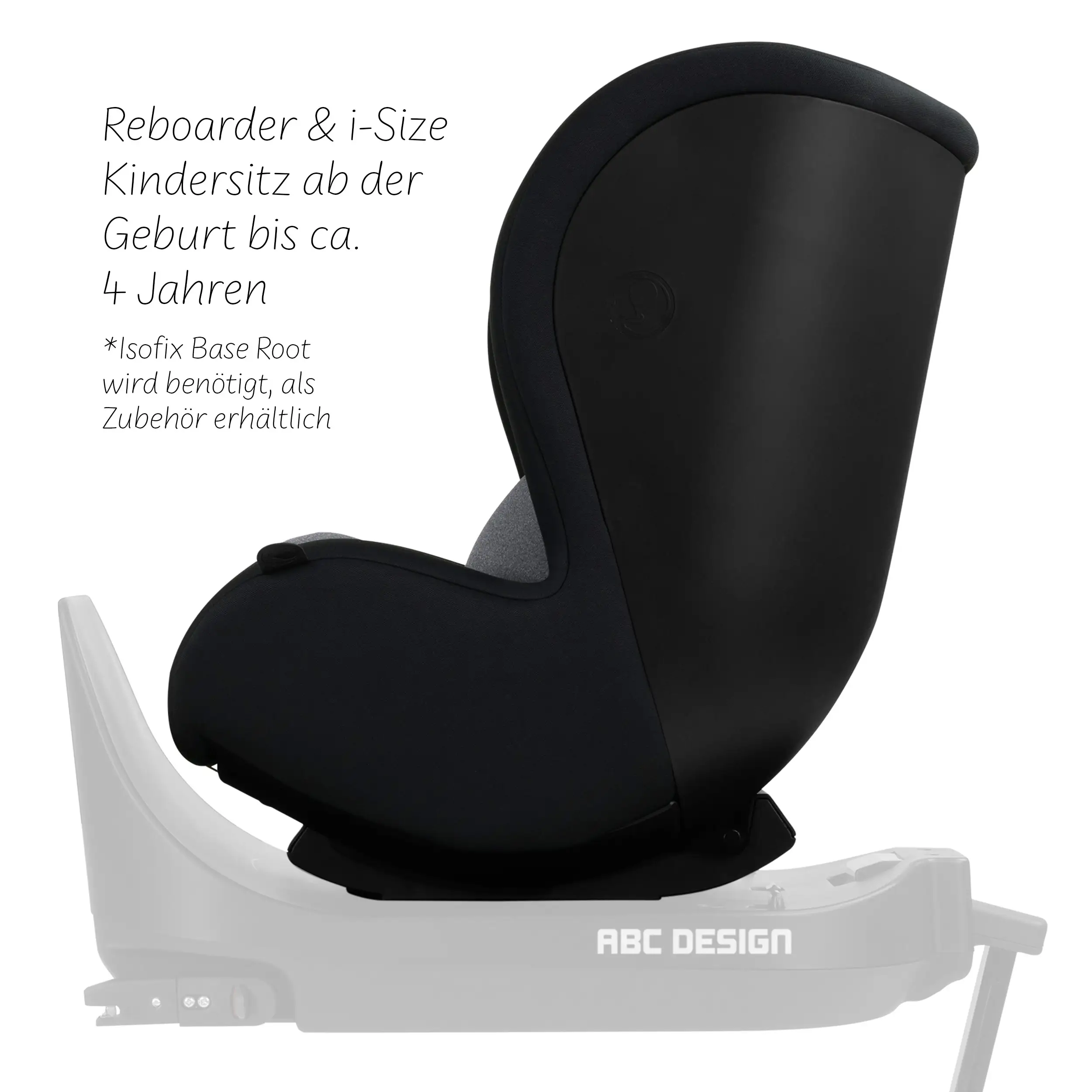 Reboard Car Seat Lily i-Size (from birth to 4 years) - Graphite