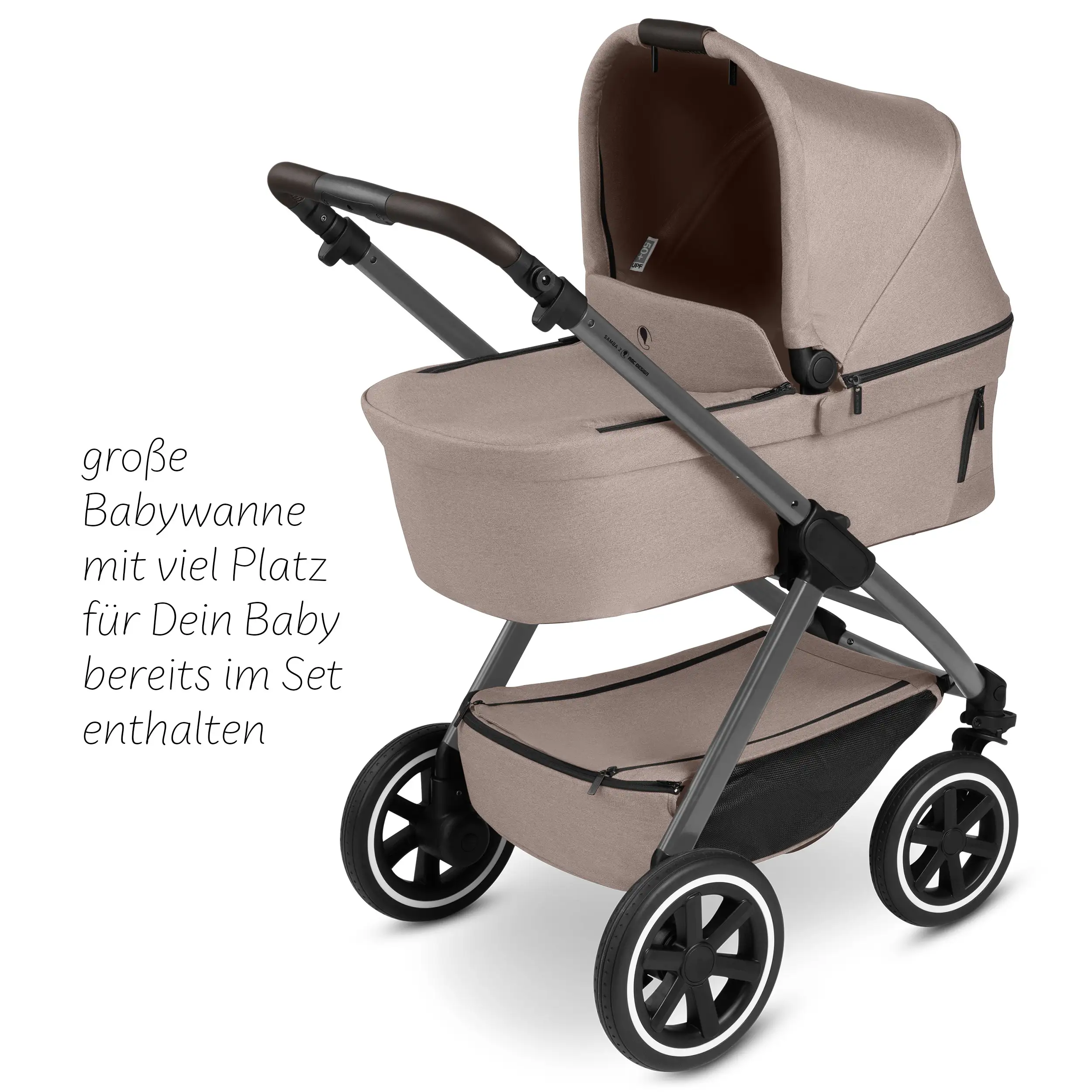 2in1 Stroller Samba 2 - Camel