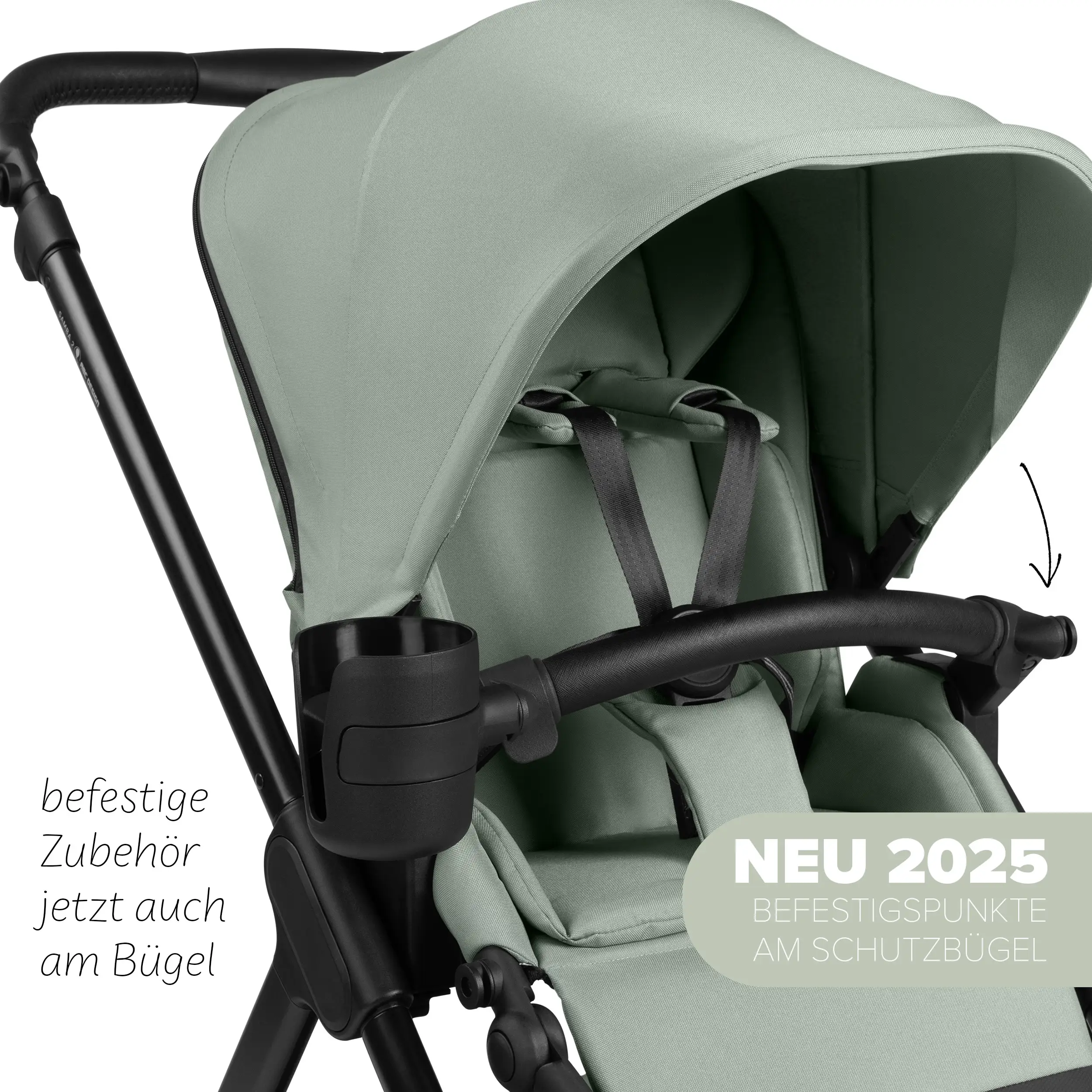 3in1 Stroller-Set Samba 2 - Pine