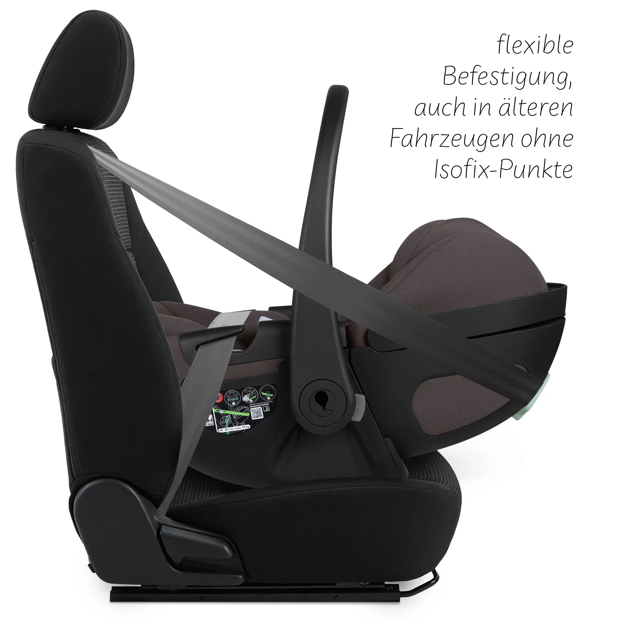 Calla i-Size Infant Car Seat with Reclining Function - Falcon