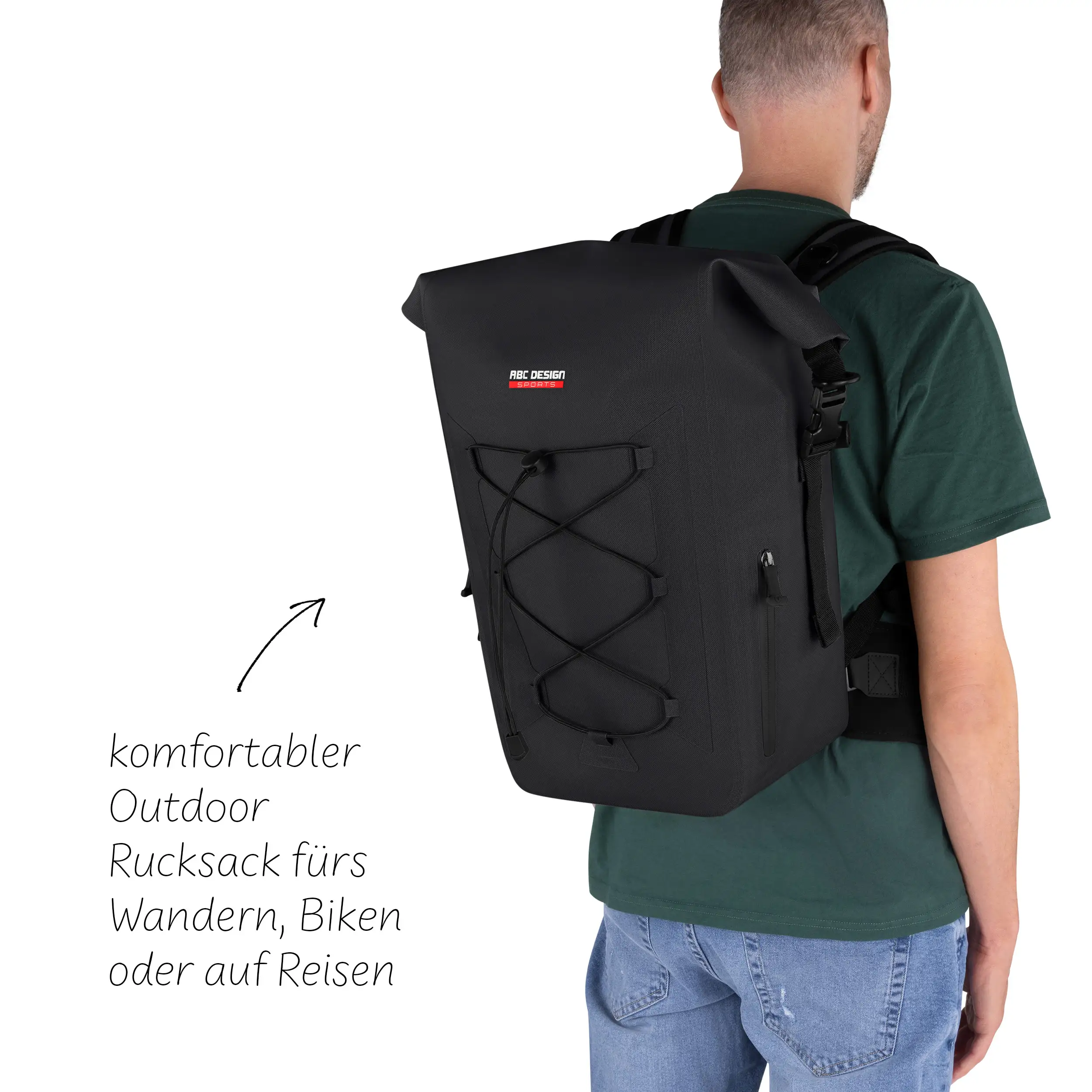 Lausanne 20L premium outdoor backpack for city and nature - Ink