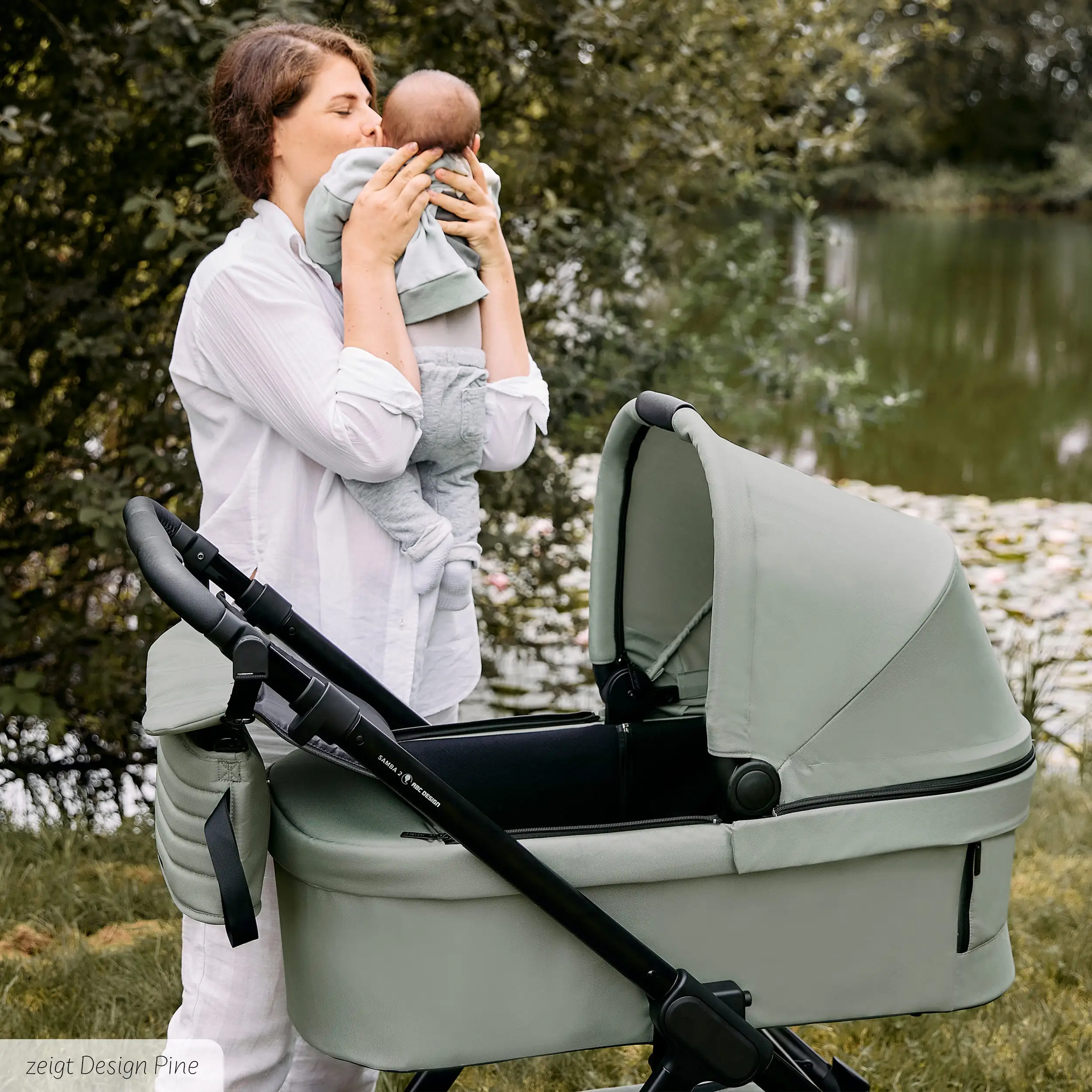 4in1 Stroller Set Samba 2 incl. Isofix Base - Camel