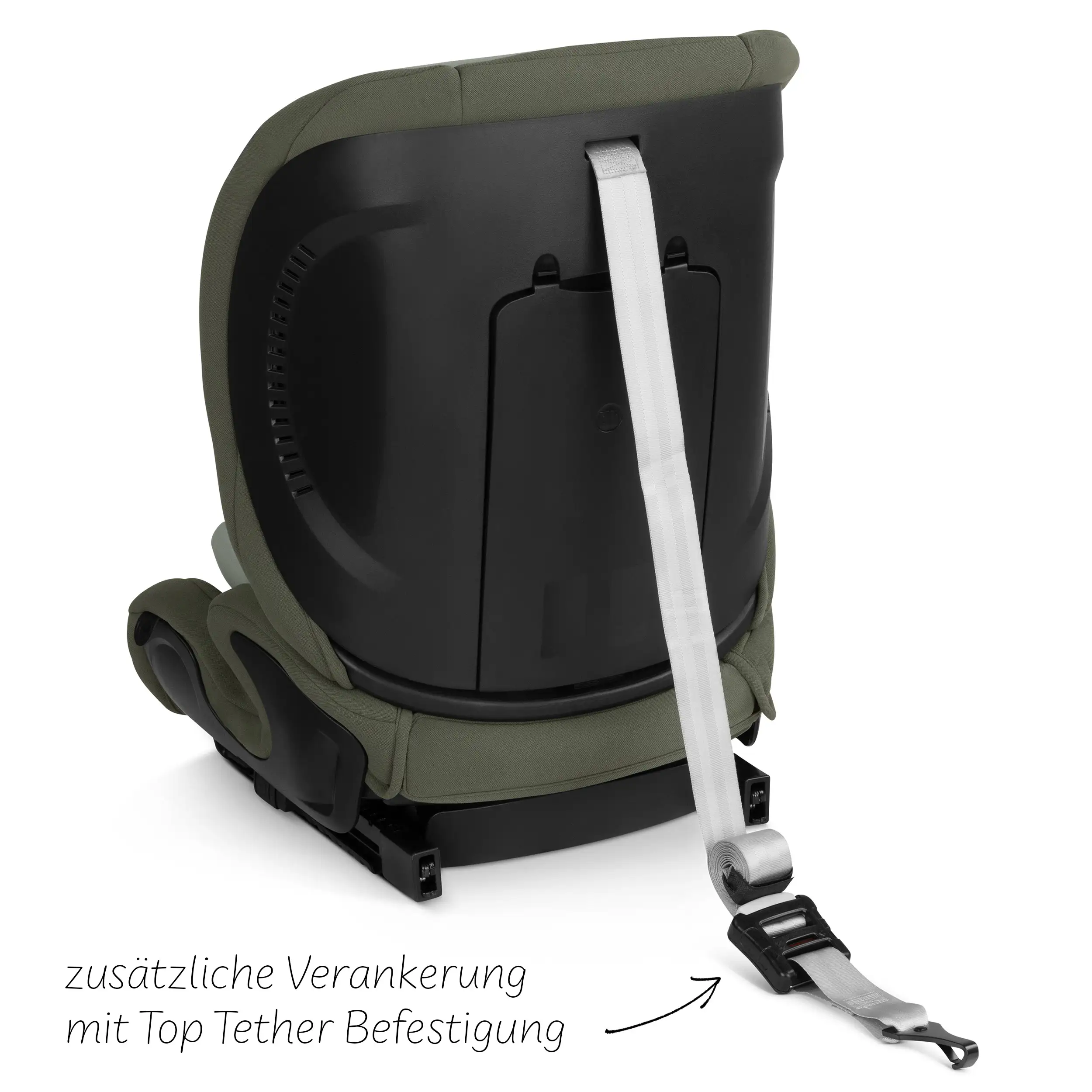 Car Seat Aspen 2 Fix i-Size (from 15 months to 12 years) - Sage