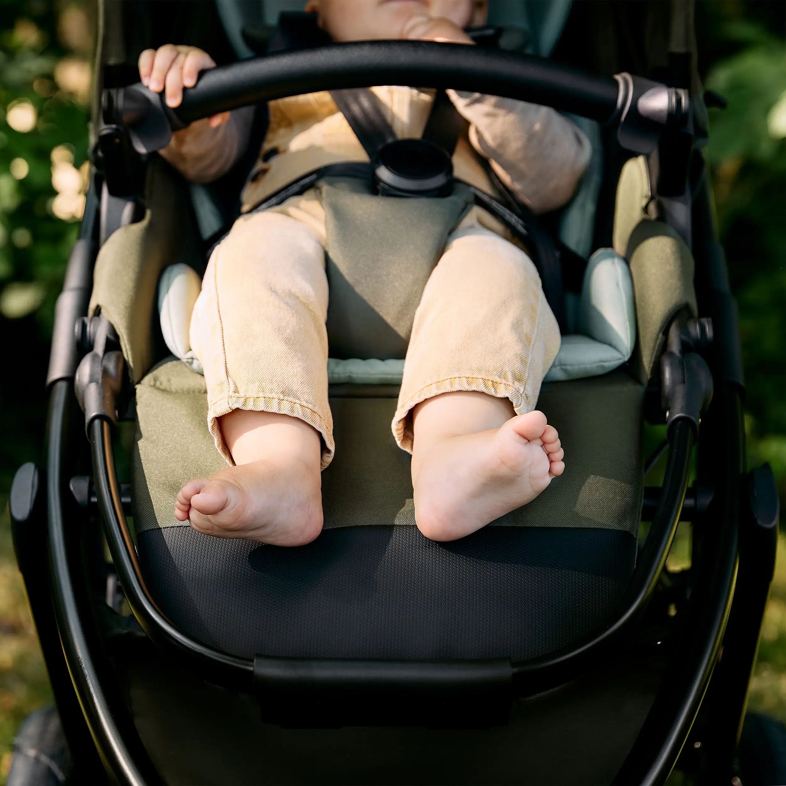 Running Stroller Salsa 5 Run (with sports approval) - Avocado