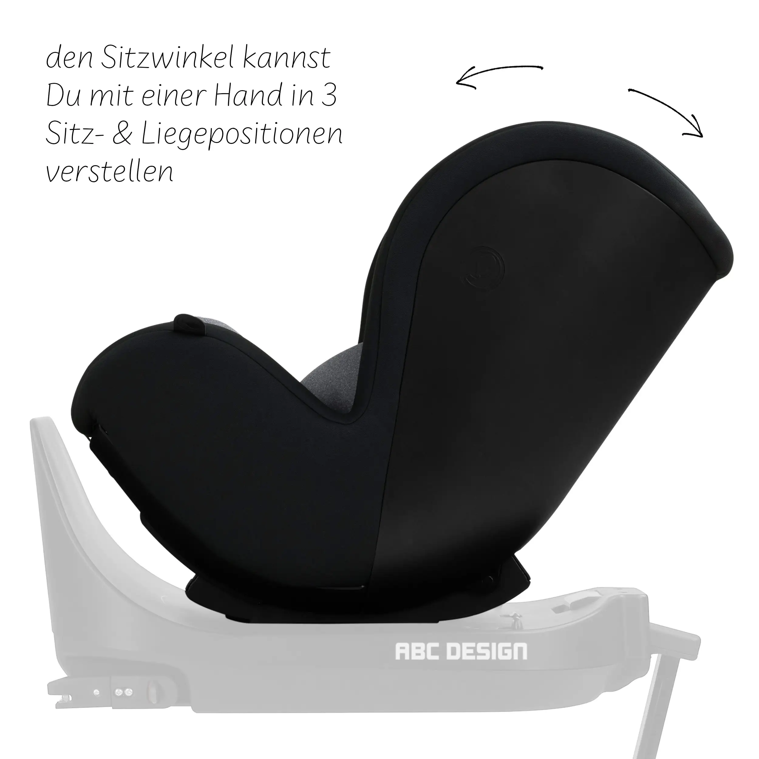 Reboard Car Seat Lily i-Size (from birth to 4 years) - Graphite