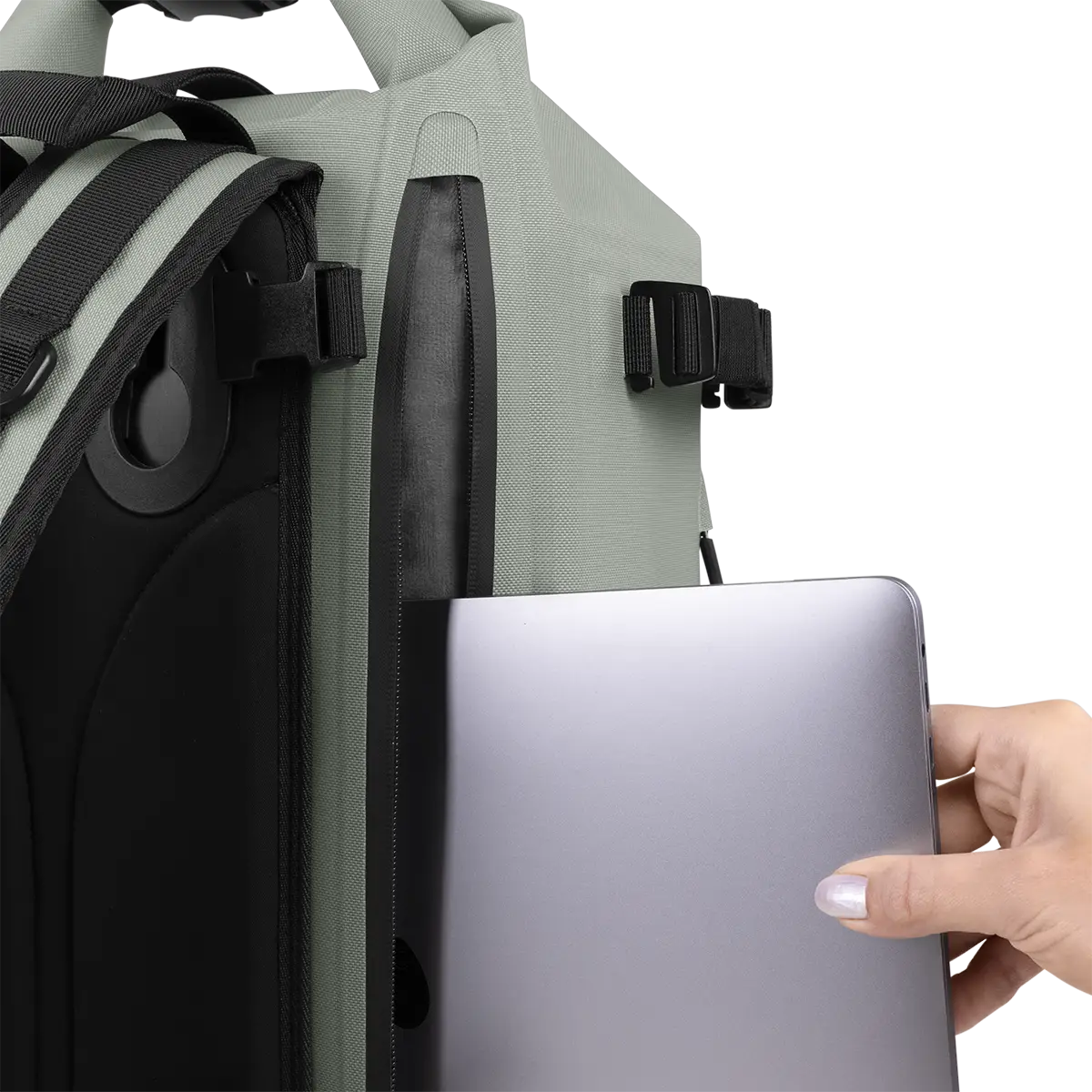 Laptop compartment safe & secure