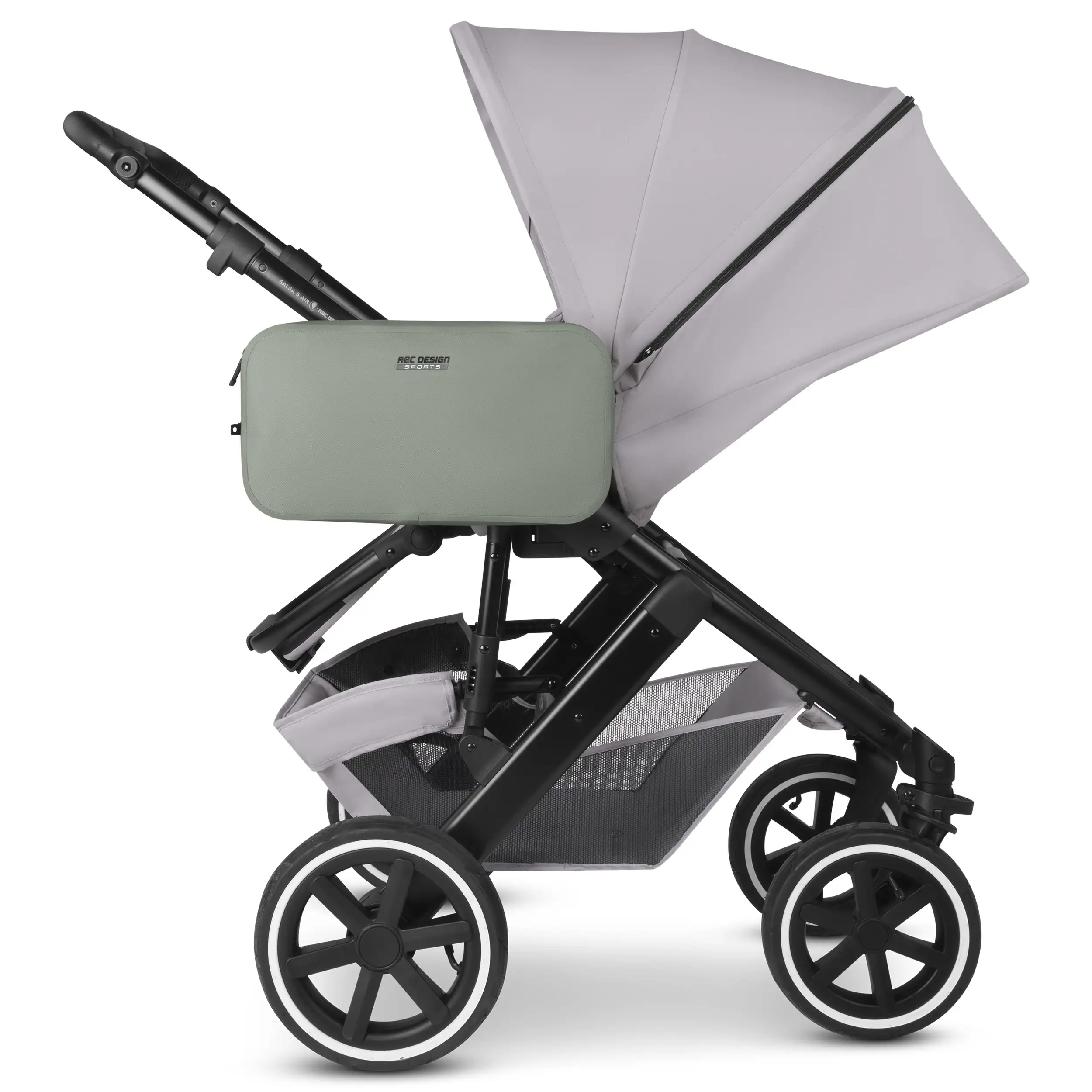 Geneva 4.5L saddle bag for strollers, bikes & everyday use - Pine