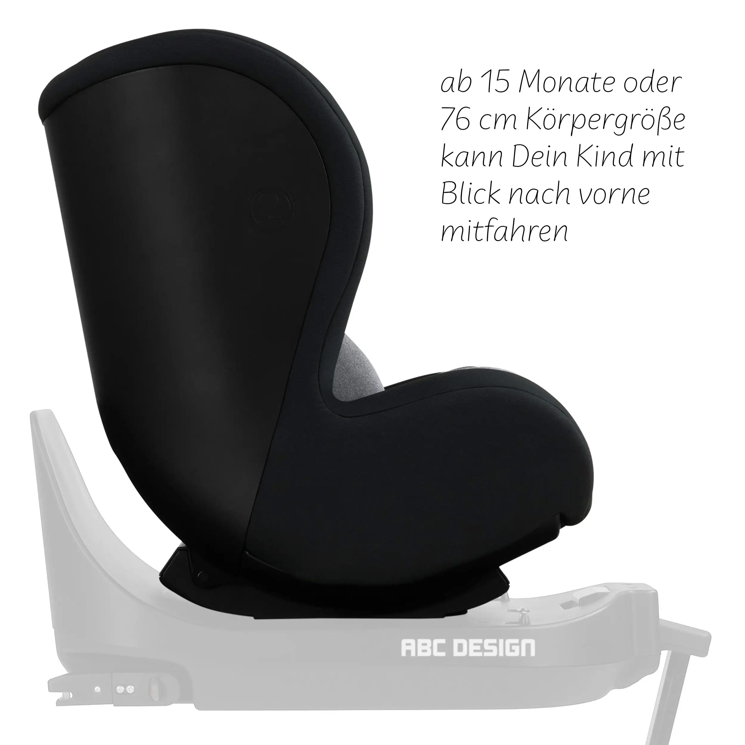 Reboard Car Seat Lily i-Size (from birth to 4 years) - Graphite