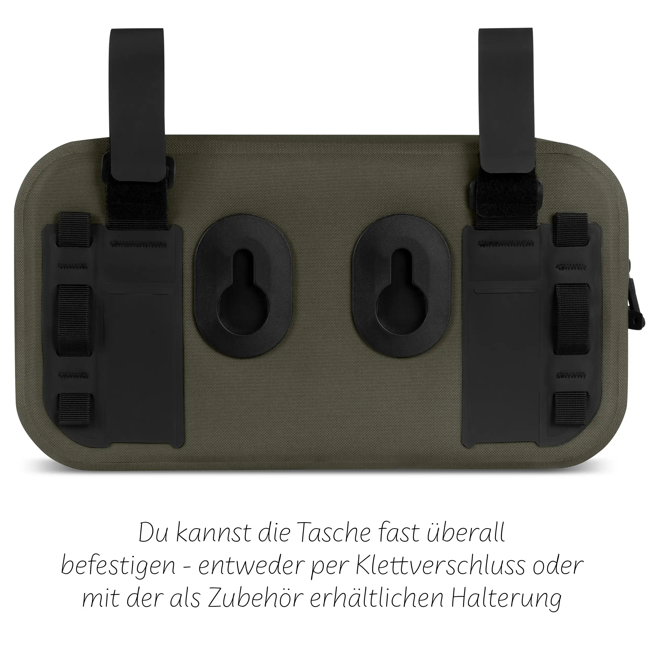 Geneva 4.5L saddle bag for strollers, bikes & everyday use - Avocado