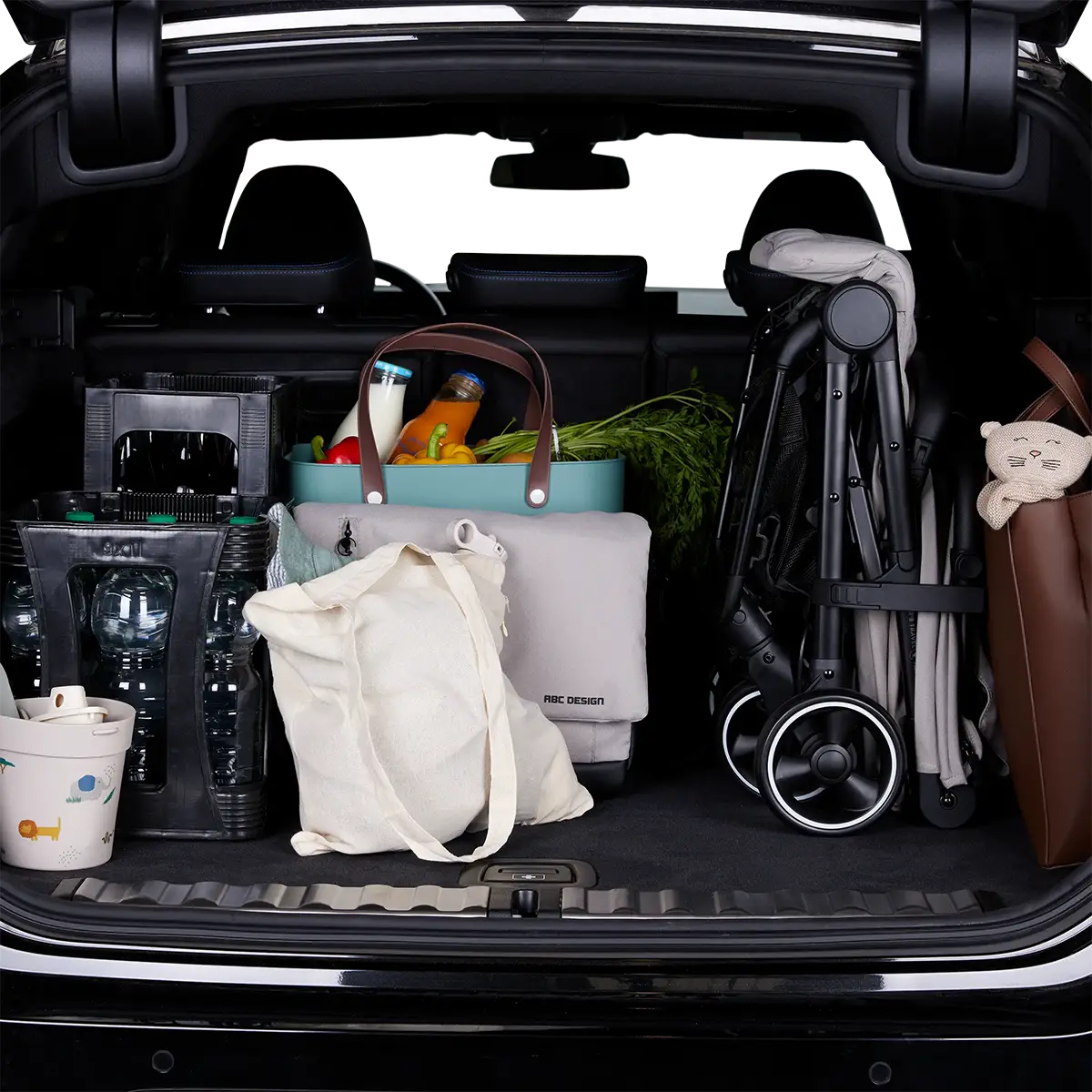 Buggy for relaxed travelling with a child