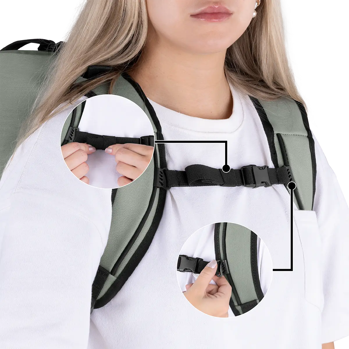 StrapFix system for tidiness