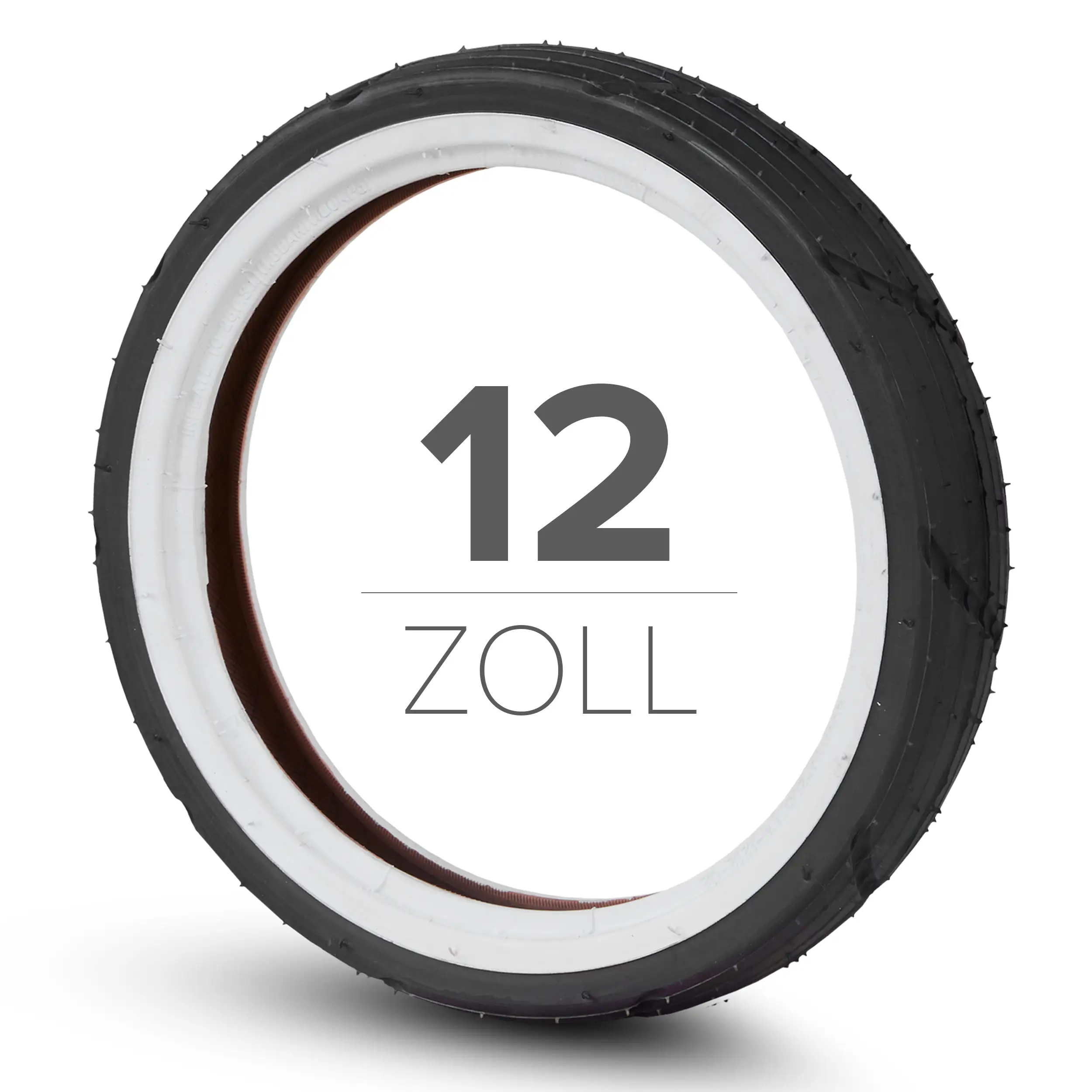 Cover for rear wheel Salsa 4 Air / Salsa 5 Air / Salsa Run / Salsa 5 Run - Black / White Wall