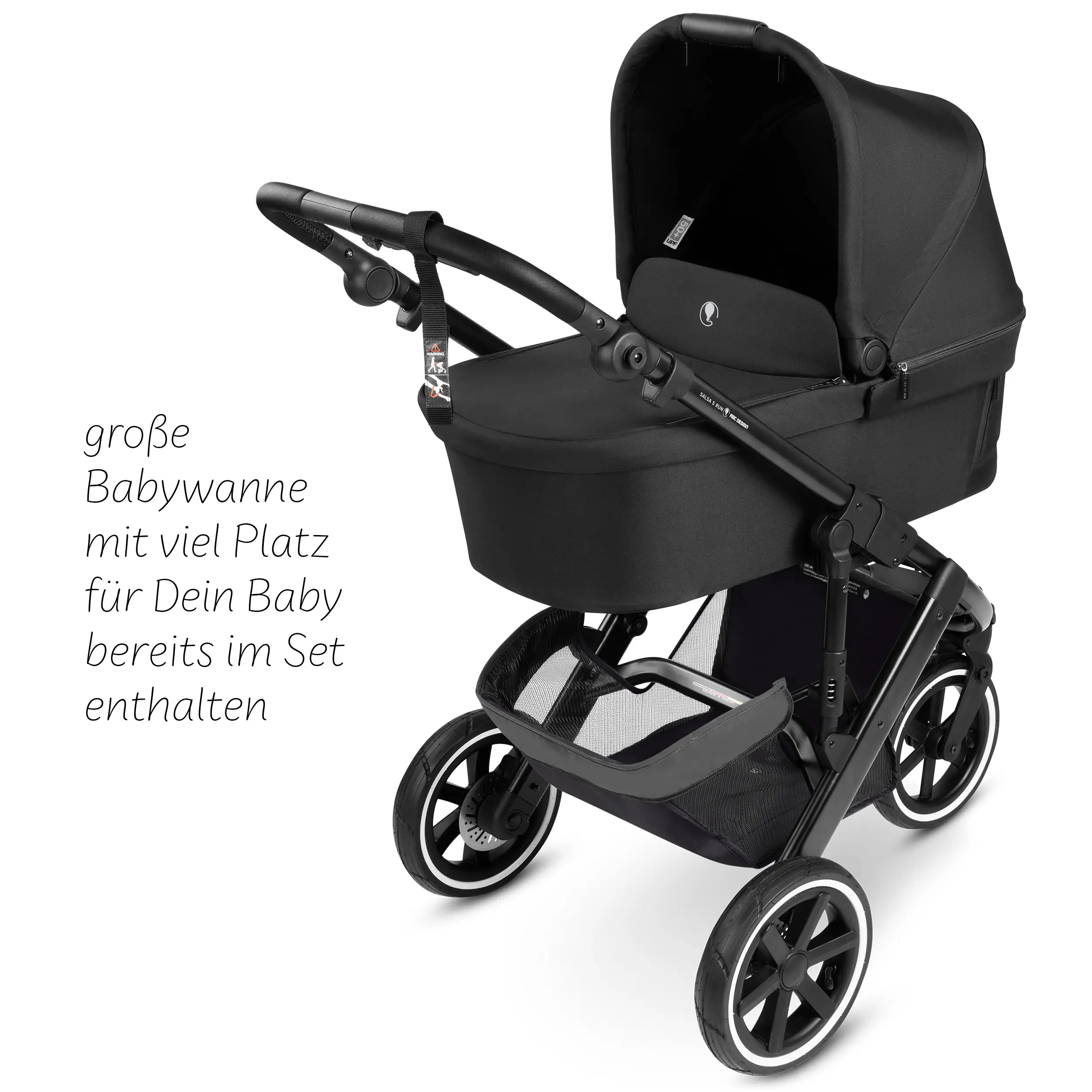 3in1 Stroller-Set Salsa 5 Run - Coal