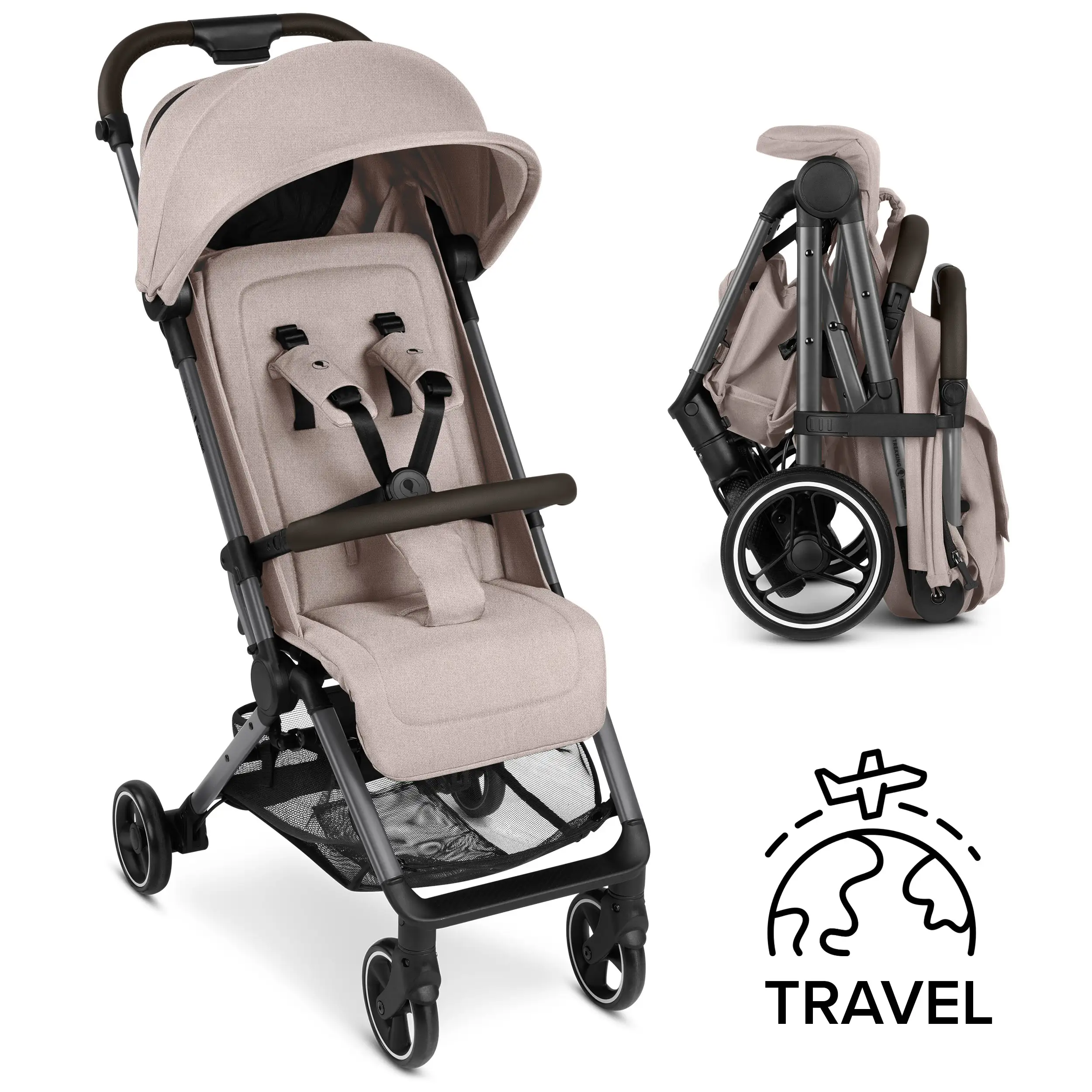 Travel Stroller Ping 3 Travel - Camel